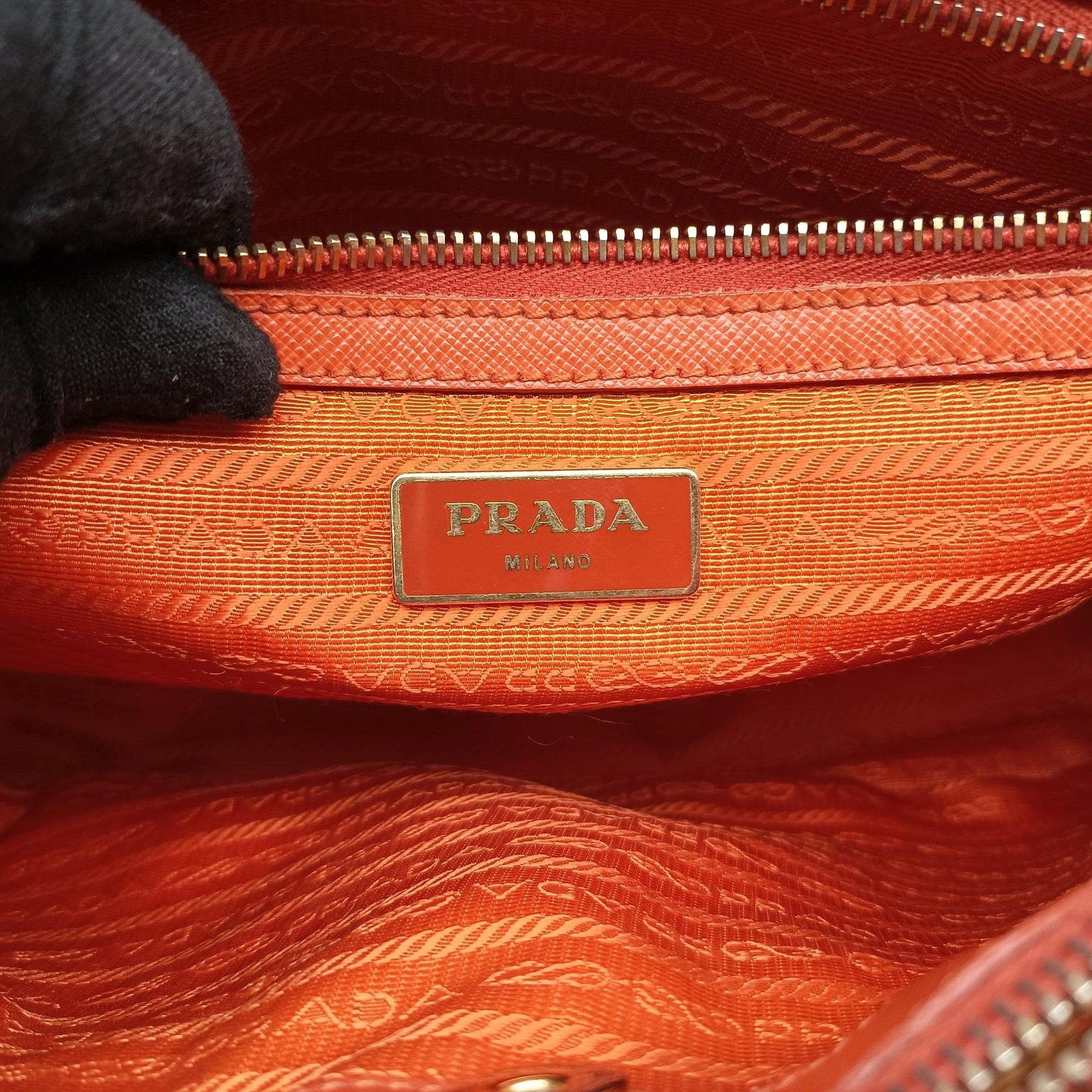 Galleria Orange SAFFIANO Leather BN1844 31/Zガレリア オレンジ サフィアーノレザー BN1844 31/Z