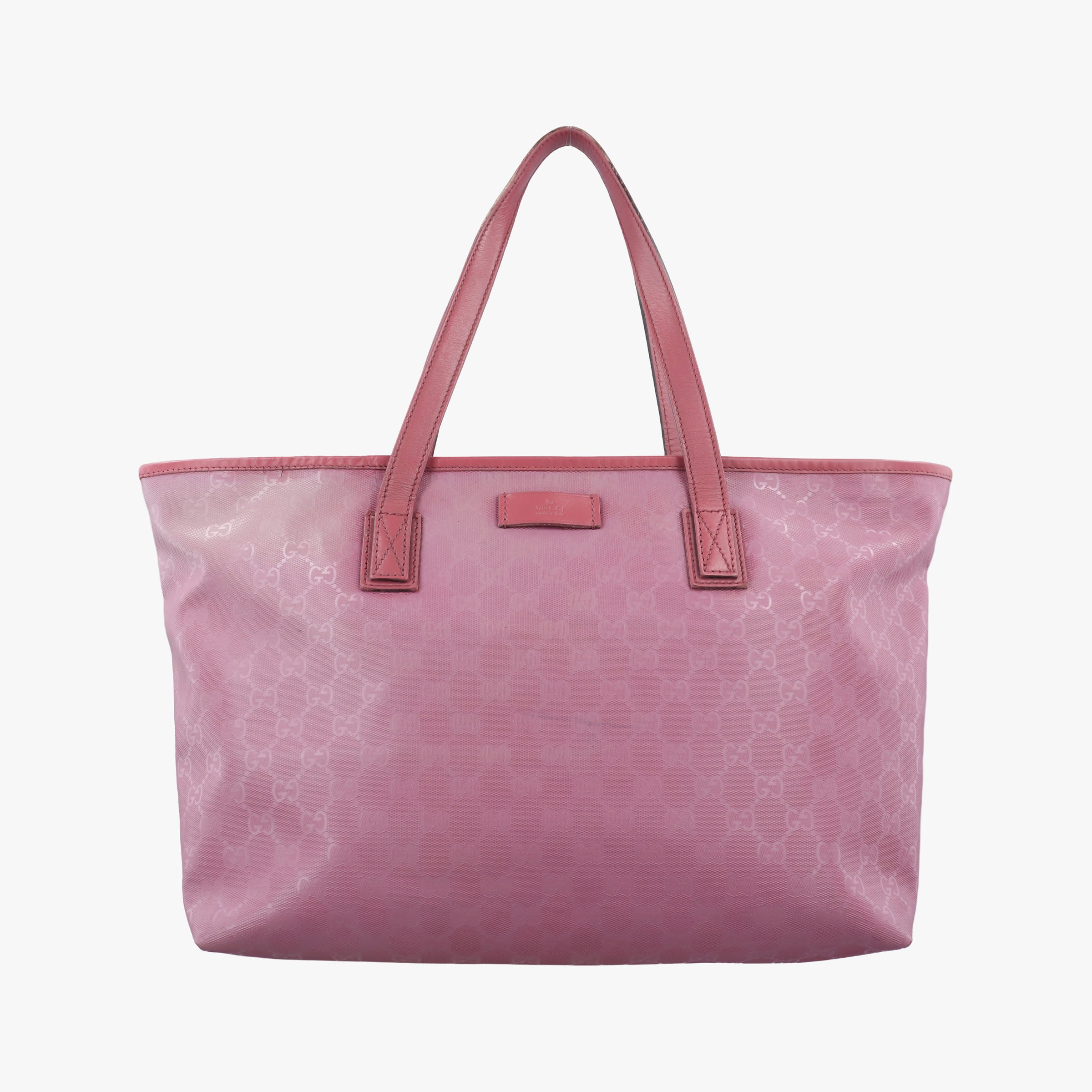 Guccissima Imprime Pink PVC coated canvas×Leather 211137 B013537459グッチシマ インプリメ ピンク PVCコーティングキャンバス×レザー 211137 B013537459