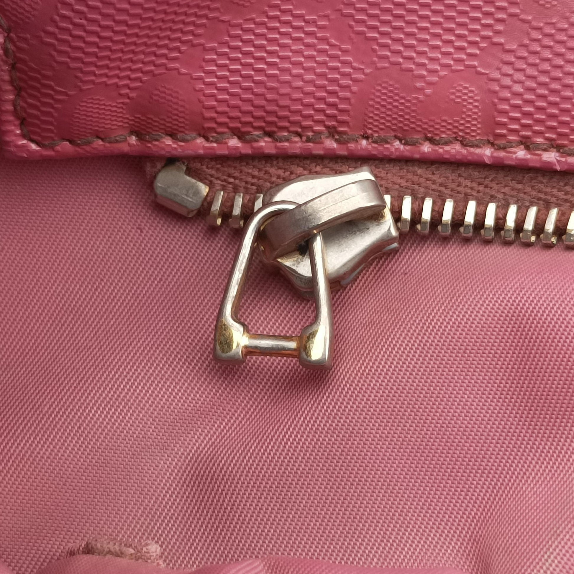 Guccissima Imprime Pink PVC coated canvas×Leather 211137 B013537459グッチシマ インプリメ ピンク PVCコーティングキャンバス×レザー 211137 B013537459