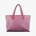 Guccissima Imprime Pink PVC coated canvas×Leather 211137 B013537459グッチシマ インプリメ ピンク PVCコーティングキャンバス×レザー 211137 B013537459