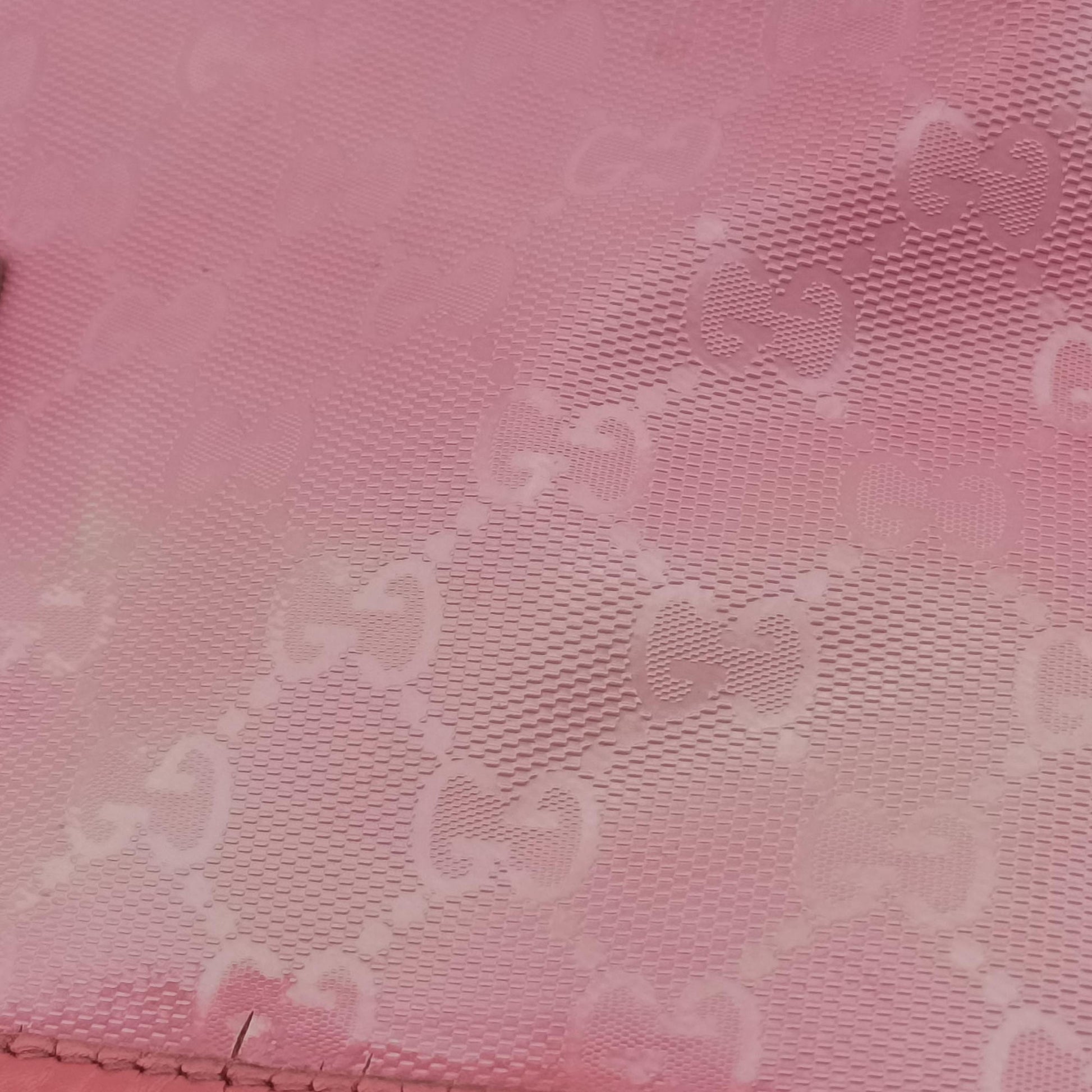 Guccissima Imprime Pink PVC coated canvas×Leather 211137 B013537459グッチシマ インプリメ ピンク PVCコーティングキャンバス×レザー 211137 B013537459