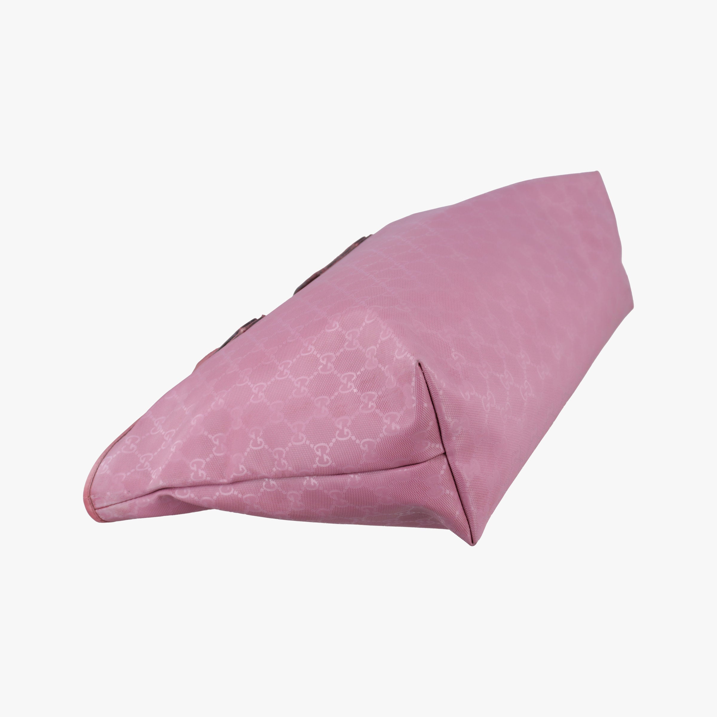 Guccissima Imprime Pink PVC coated canvas×Leather 211137 B013537459グッチシマ インプリメ ピンク PVCコーティングキャンバス×レザー 211137 B013537459