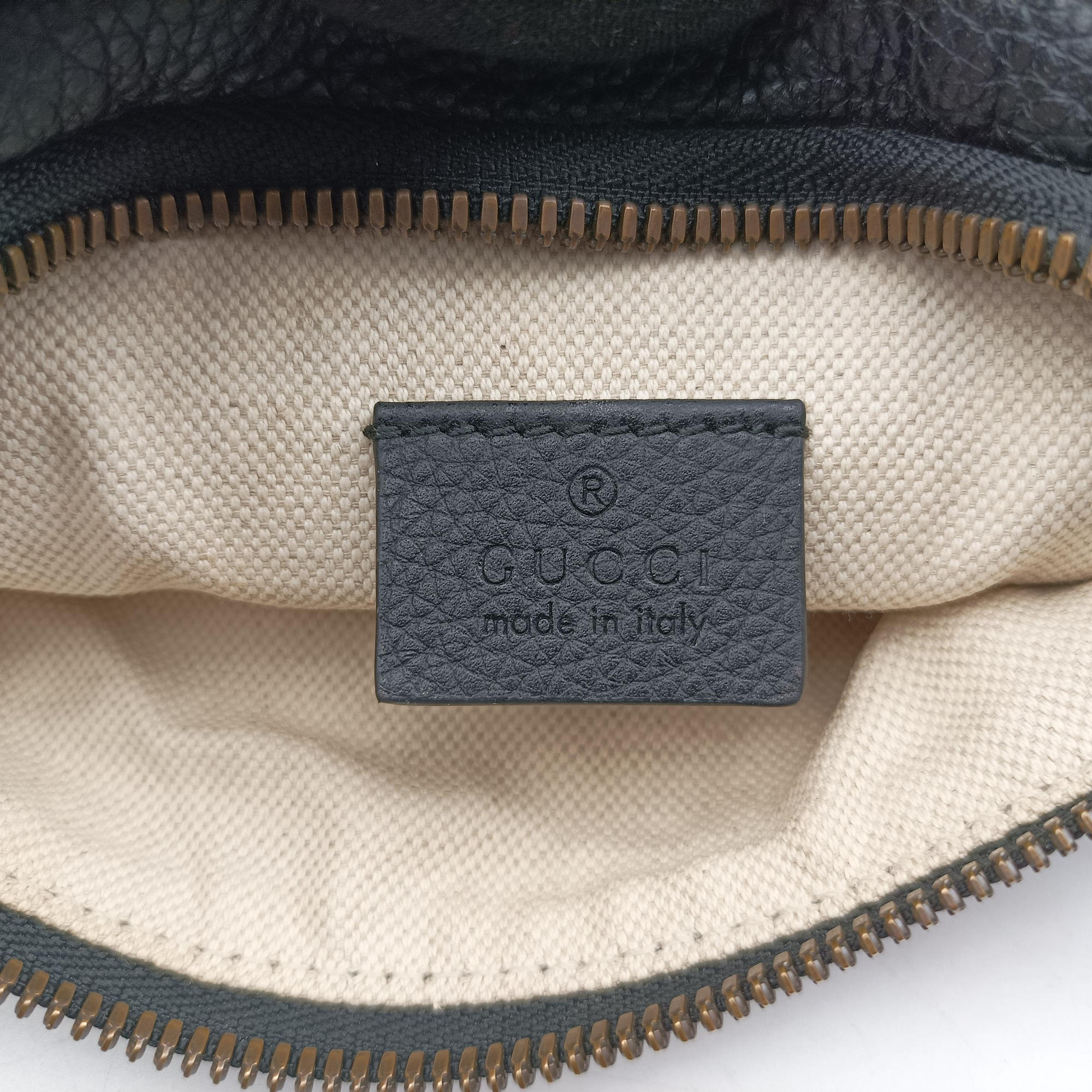 Gucci print Black Leather 527792 A025716335グッチプリント ブラック レザー 527792 A025716335