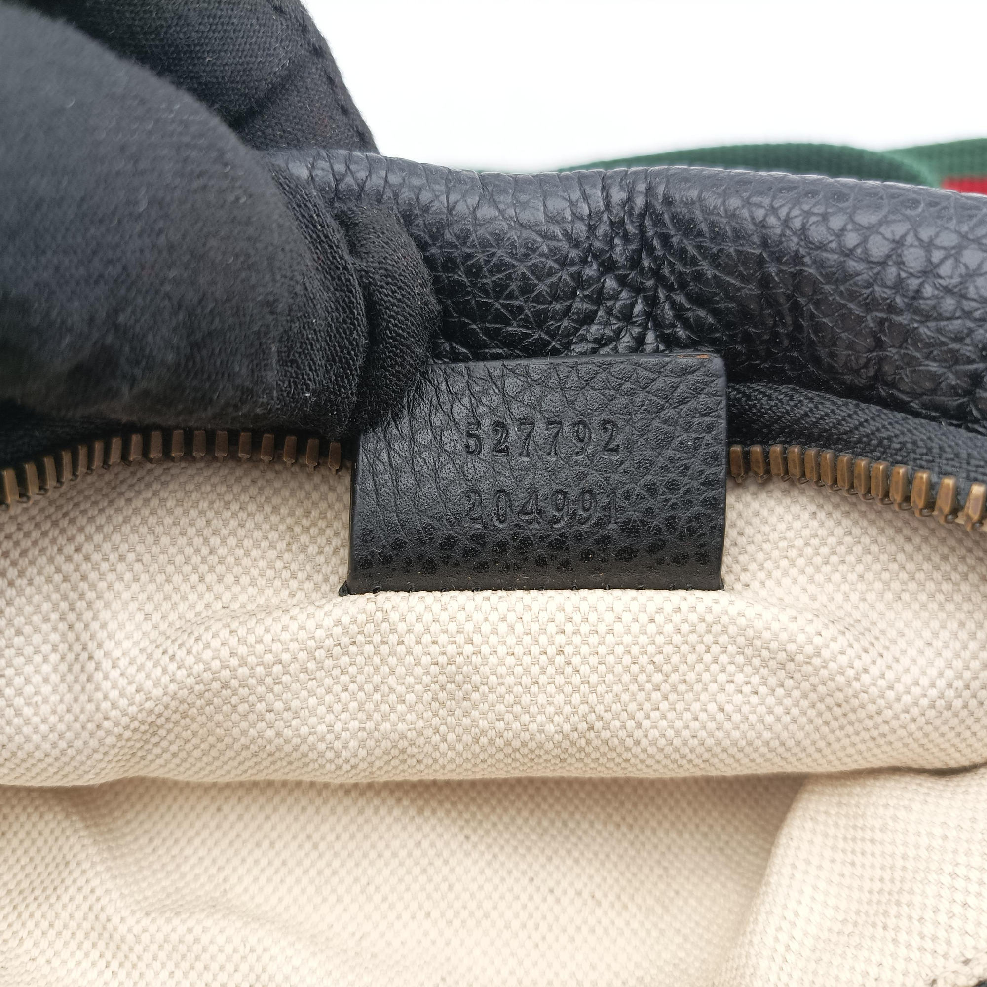 Gucci print Black Leather 527792 A025716335グッチプリント ブラック レザー 527792 A025716335