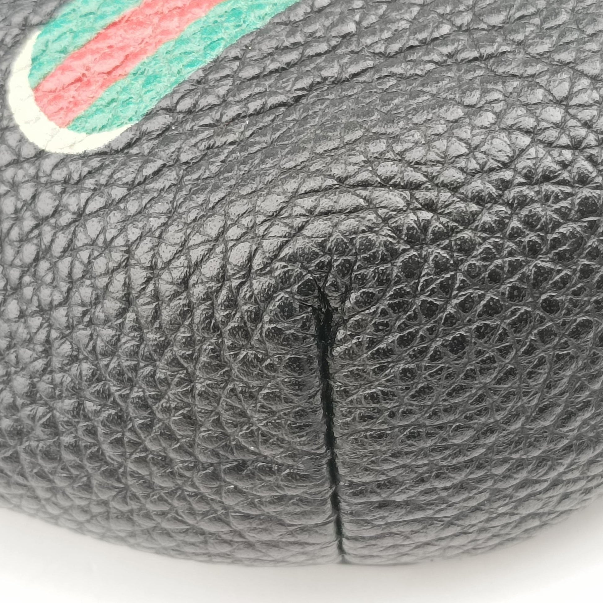 Gucci print Black Leather 527792 A025716335グッチプリント ブラック レザー 527792 A025716335