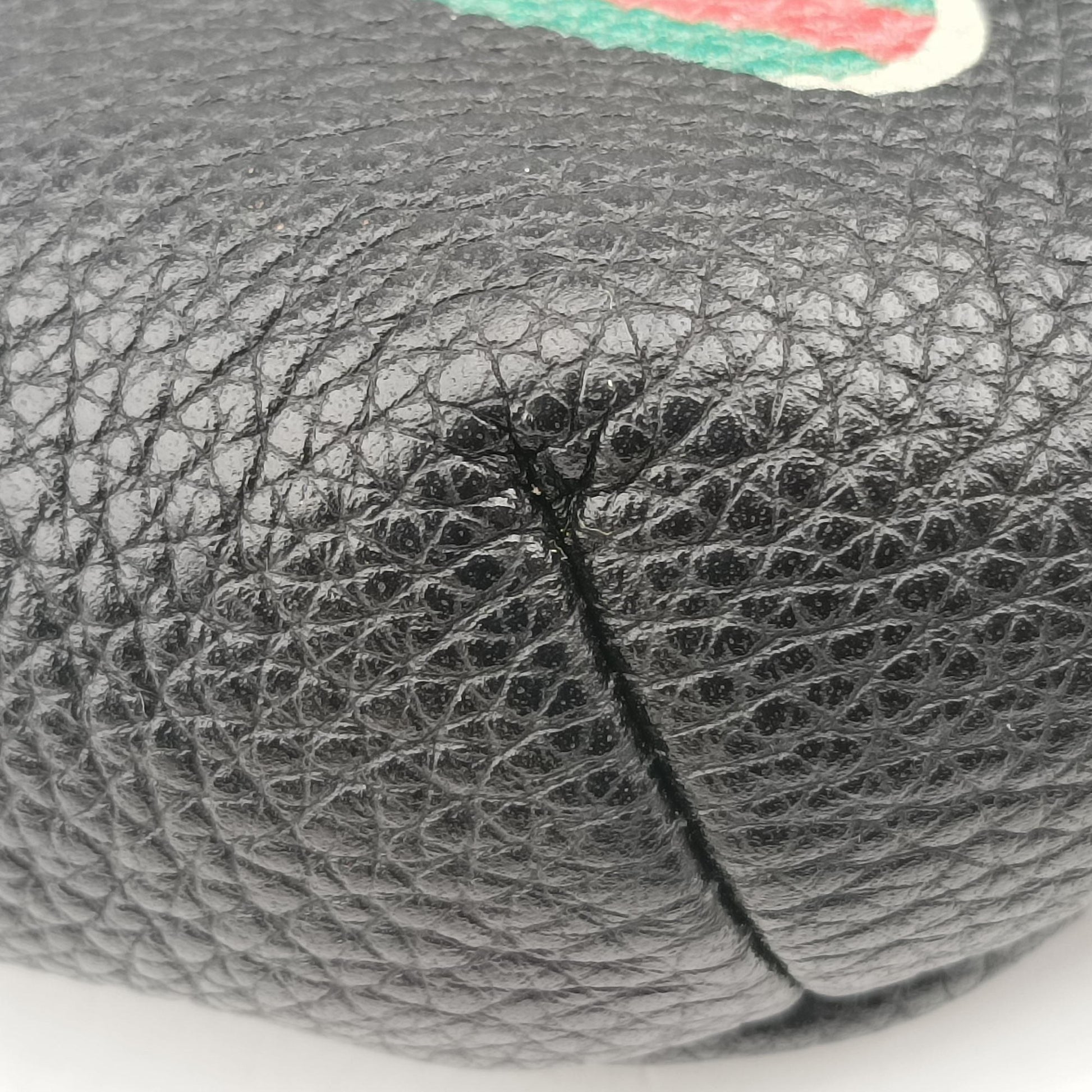 Gucci print Black Leather 527792 A025716335グッチプリント ブラック レザー 527792 A025716335