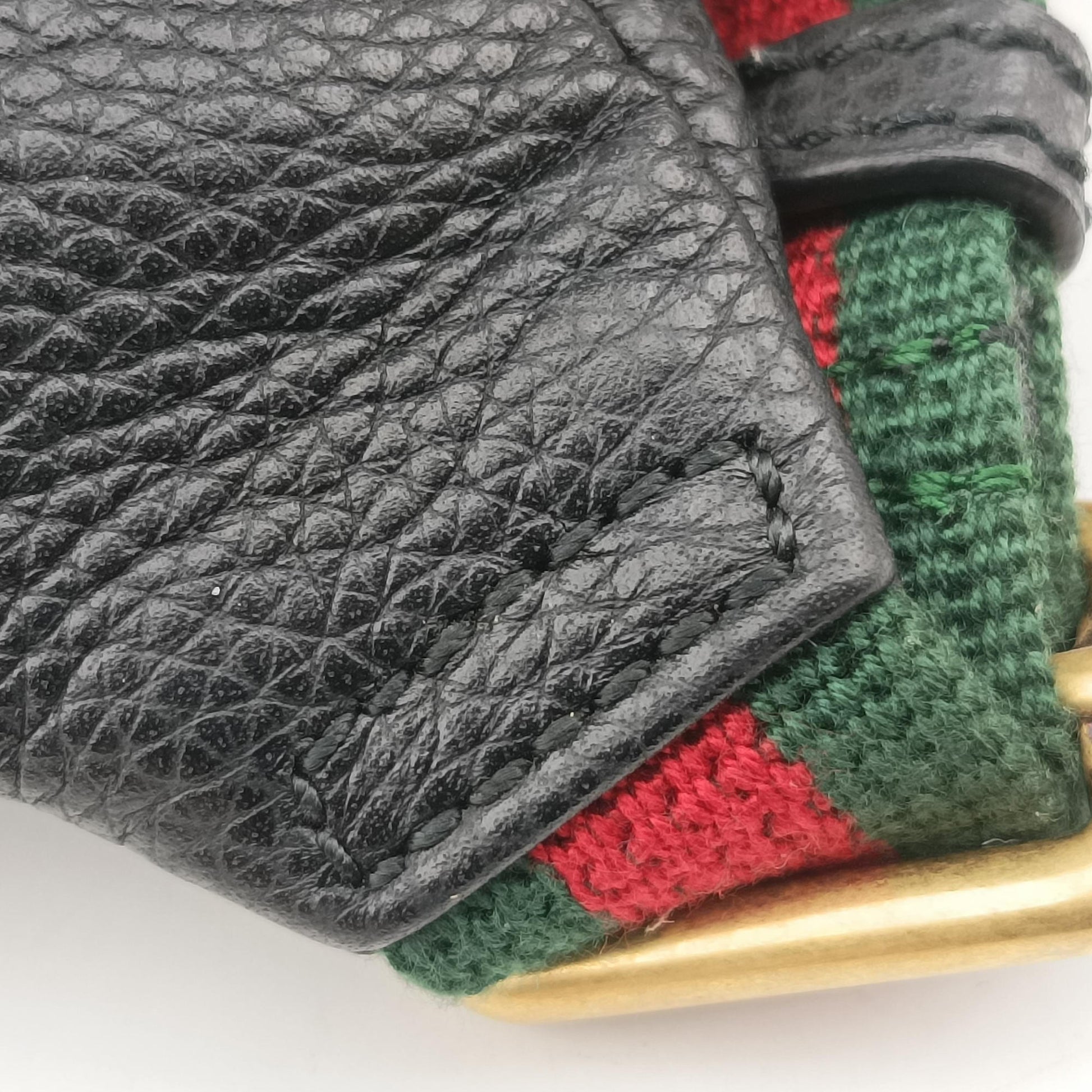 Gucci print Black Leather 527792 A025716335グッチプリント ブラック レザー 527792 A025716335