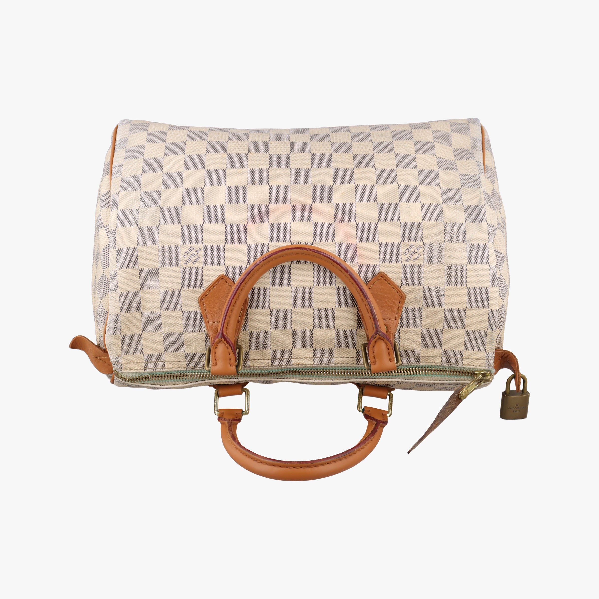 Speedy 30 AZUR Damier Canvas N41533 Lot number unknownスピーディ30 アズール ダミエキャンバス N41533 製番不明