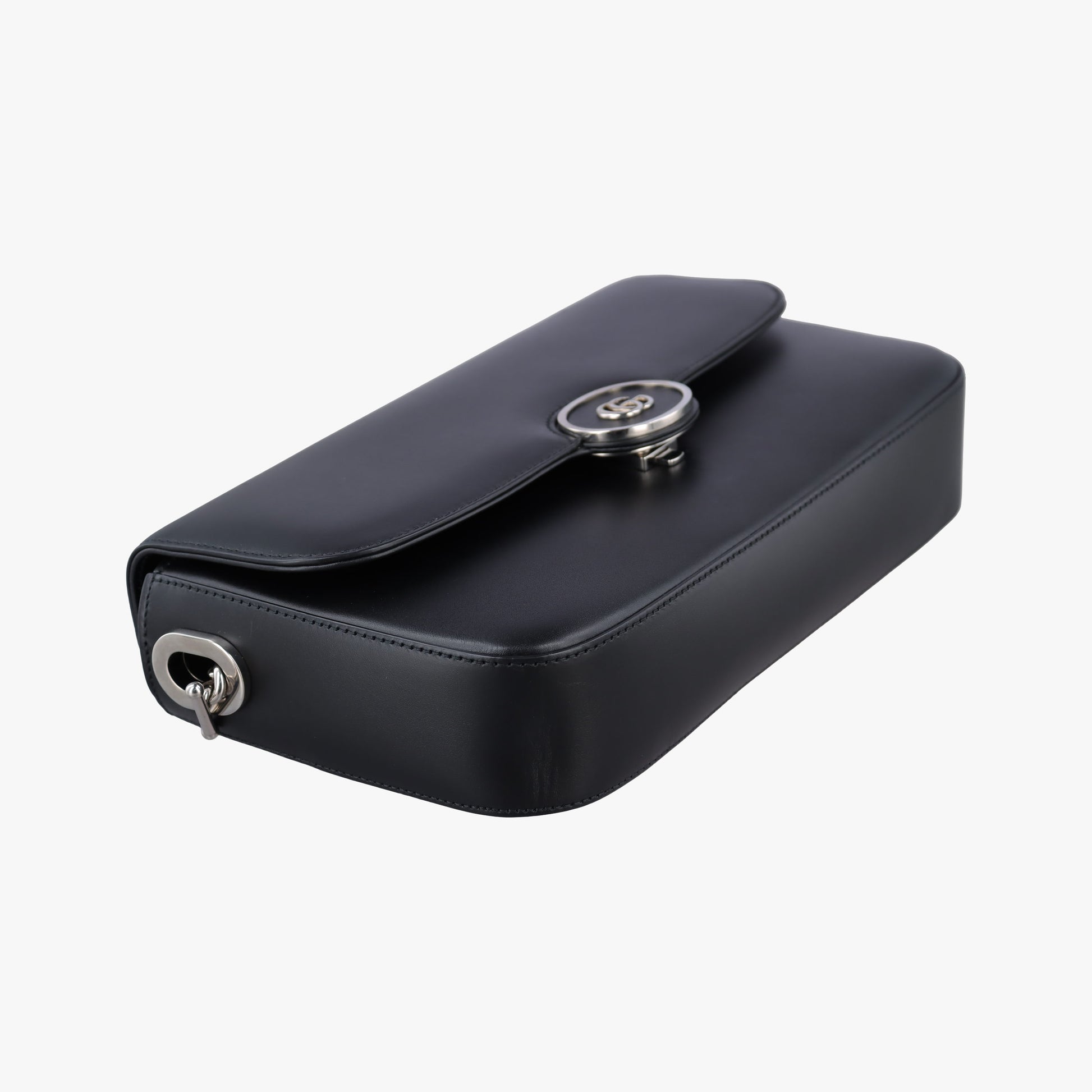 PETITE GG Black Leather 739721 I040410527プティ GG ブラック レザー 739721 I040410527