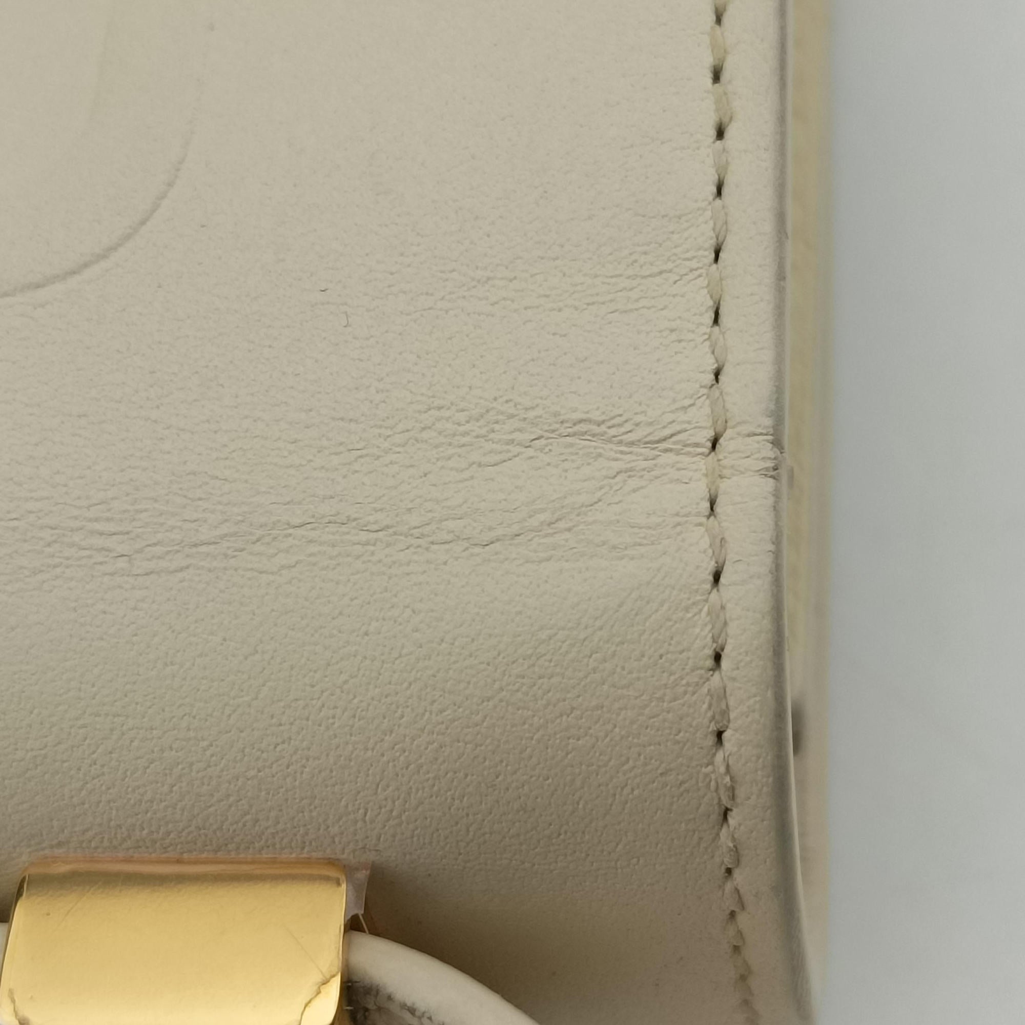 30 Montaigne White leather 29-MA-110930モンテーニュ ホワイト レザー 29-MA-1109
