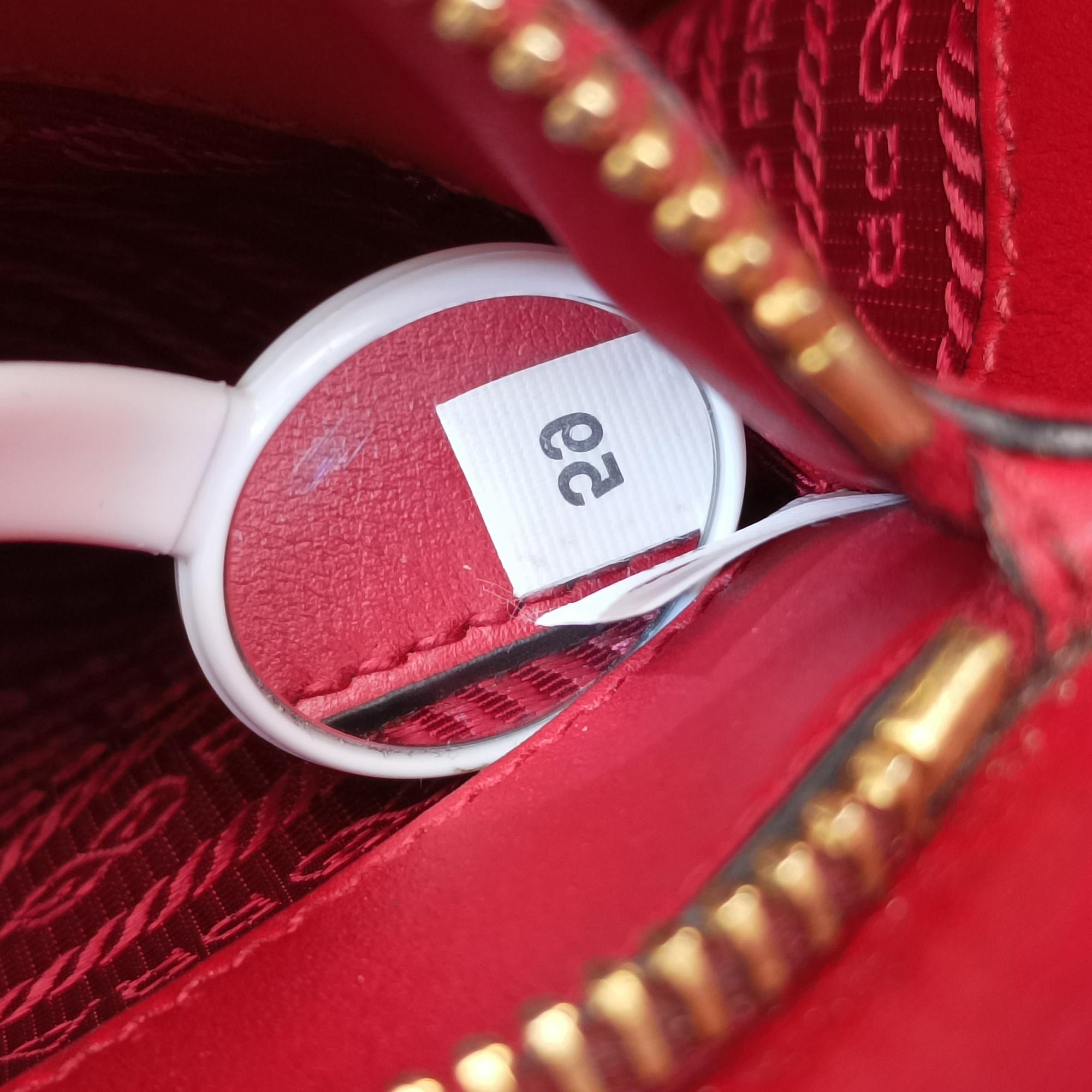 Cuir Monochrome Red SAFFIANO　Leather 1BA155 59キュイール モノクローム レッド サフィアーノレザー 1BA155 59