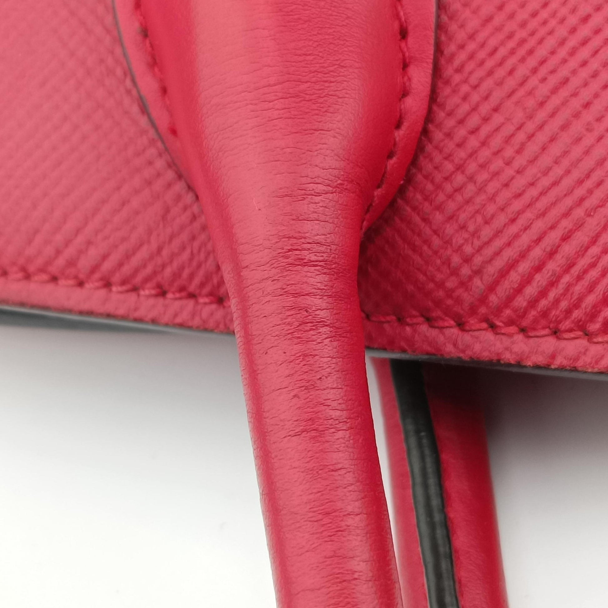 Cuir Monochrome Red SAFFIANO　Leather 1BA155 59キュイール モノクローム レッド サフィアーノレザー 1BA155 59