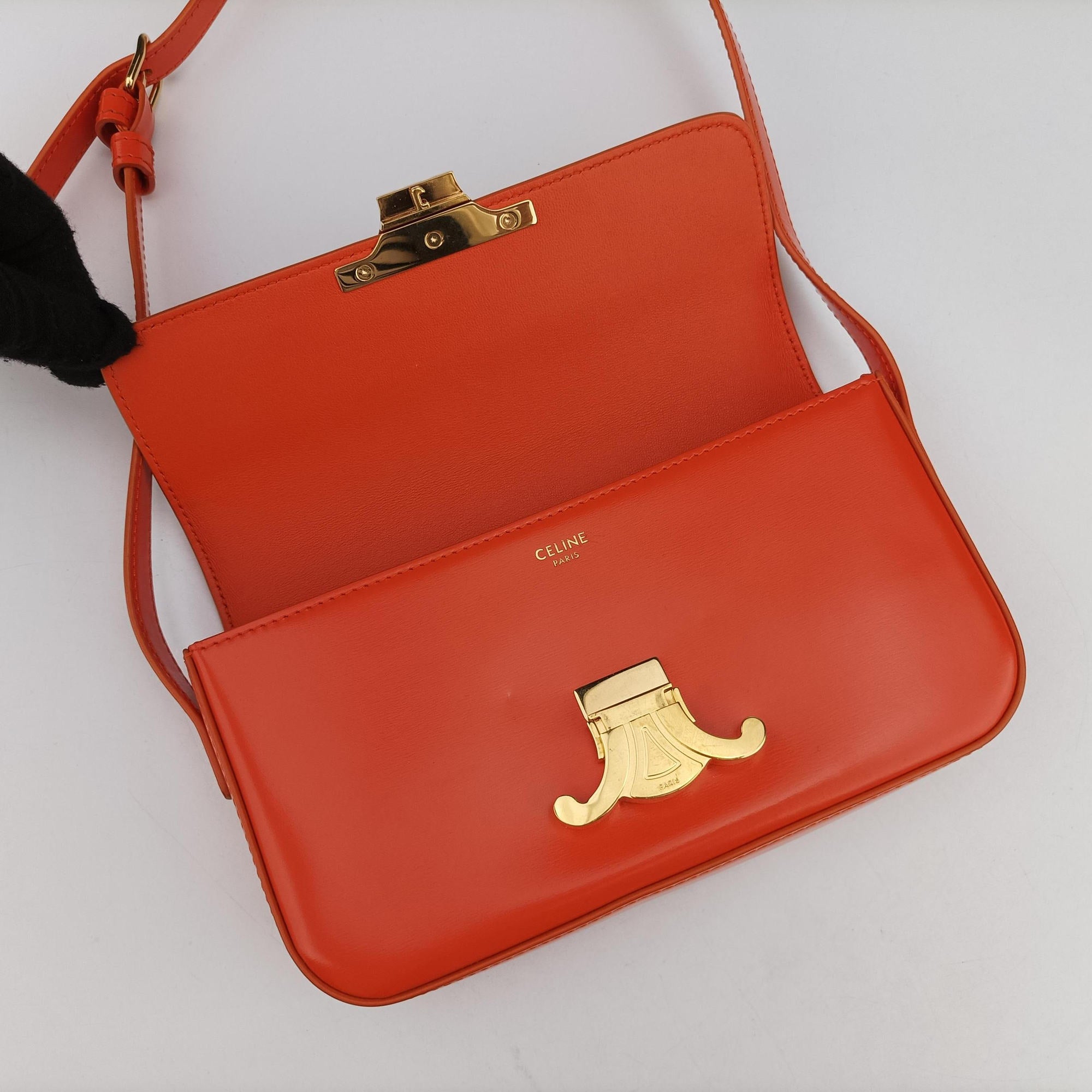 Triomphe Orange Leather W-CE-2271トリオンフ オレンジ レザー W-CE-2271