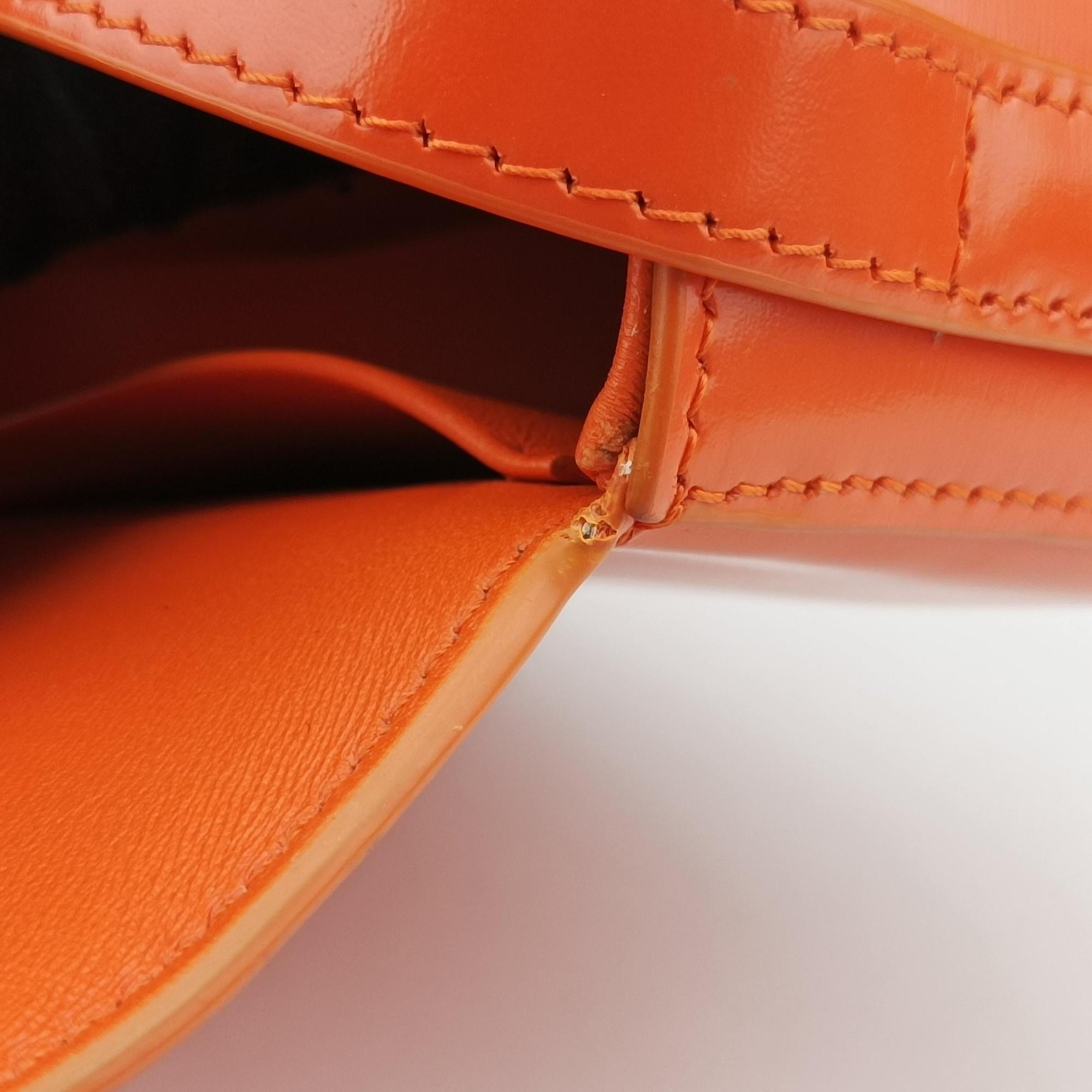Triomphe Orange Leather W-CE-2271トリオンフ オレンジ レザー W-CE-2271