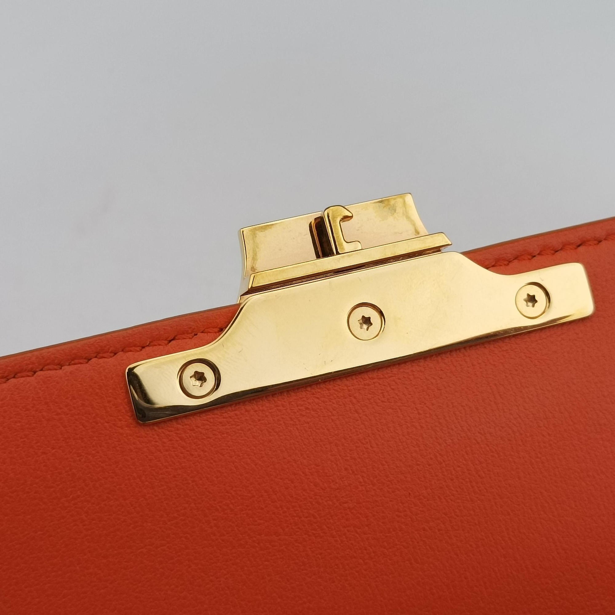 Triomphe Orange Leather W-CE-2271トリオンフ オレンジ レザー W-CE-2271