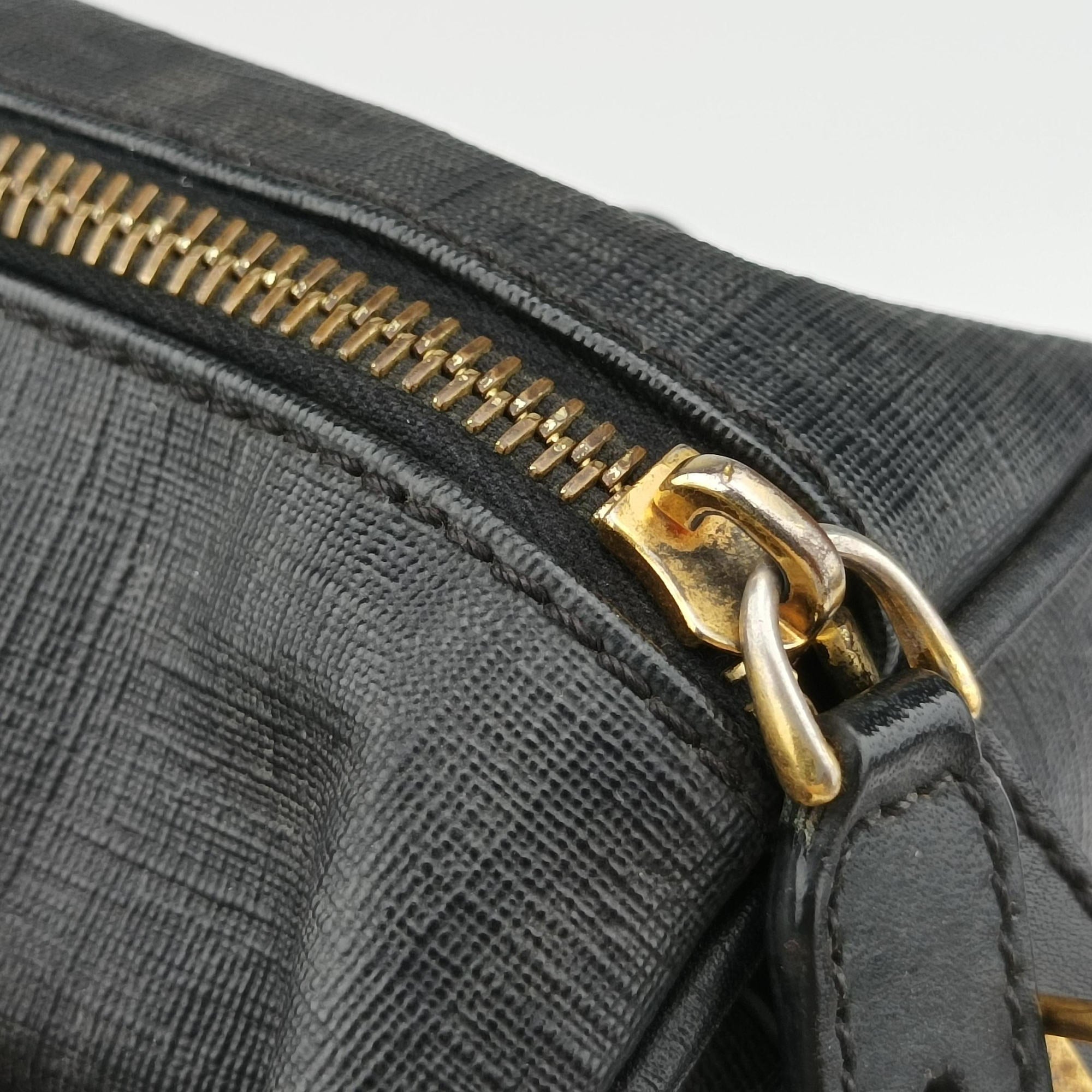 Zucchino Glitter Logo Black PVC coated canvas 8BL068 8BL068/H4E 138/2305スパンコールイエローグラデーション ブラック PVCコーティングキャンバス 8BL068 8BL068/H4E 138/2305