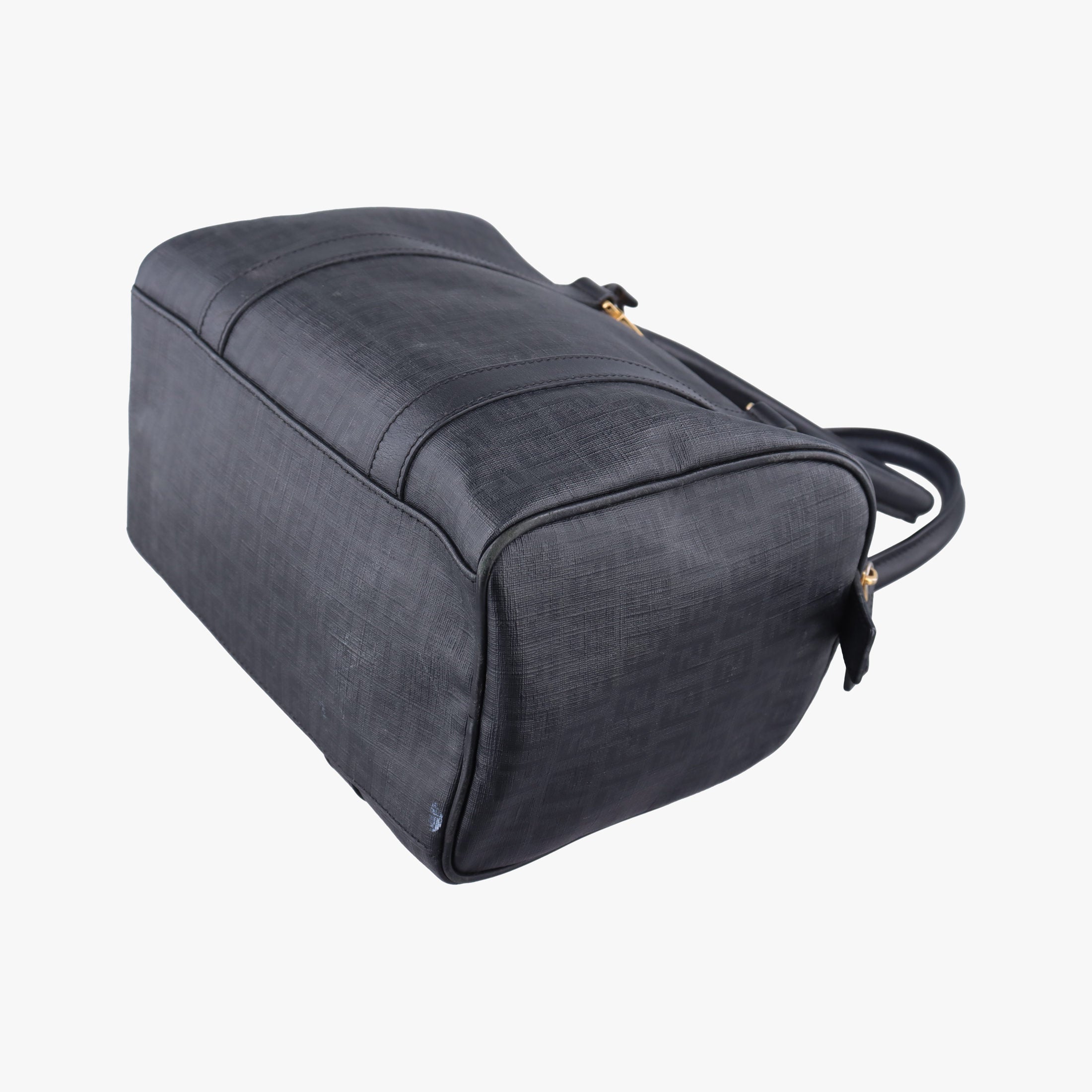 Zucchino Glitter Logo Black PVC coated canvas 8BL068 8BL068/H4E 138/2305スパンコールイエローグラデーション ブラック PVCコーティングキャンバス 8BL068 8BL068/H4E 138/2305