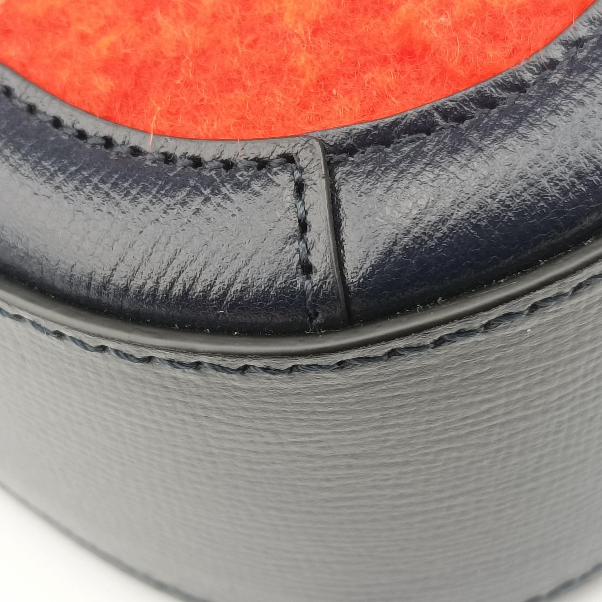 Horsebit 1955 Orange × Navy Tweed×Leather 658574 I036424787ホースビット 1955 オレンジ × ネイビー ツイード×レザー 658574 I036424787