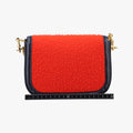 Horsebit 1955 Orange × Navy Tweed×Leather 658574 I036424787ホースビット 1955 オレンジ × ネイビー ツイード×レザー 658574 I036424787