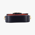 Horsebit 1955 Orange × Navy Tweed×Leather 658574 I036424787ホースビット 1955 オレンジ × ネイビー ツイード×レザー 658574 I036424787