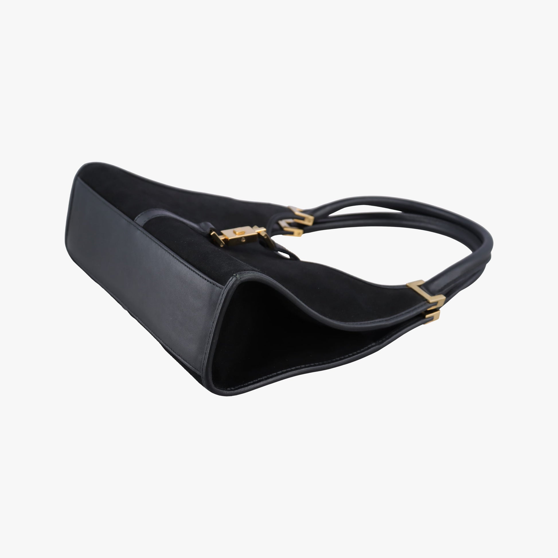 Jackie Black suede×leather 002106 ジャッキー ブラック レザー×スエード 002106 