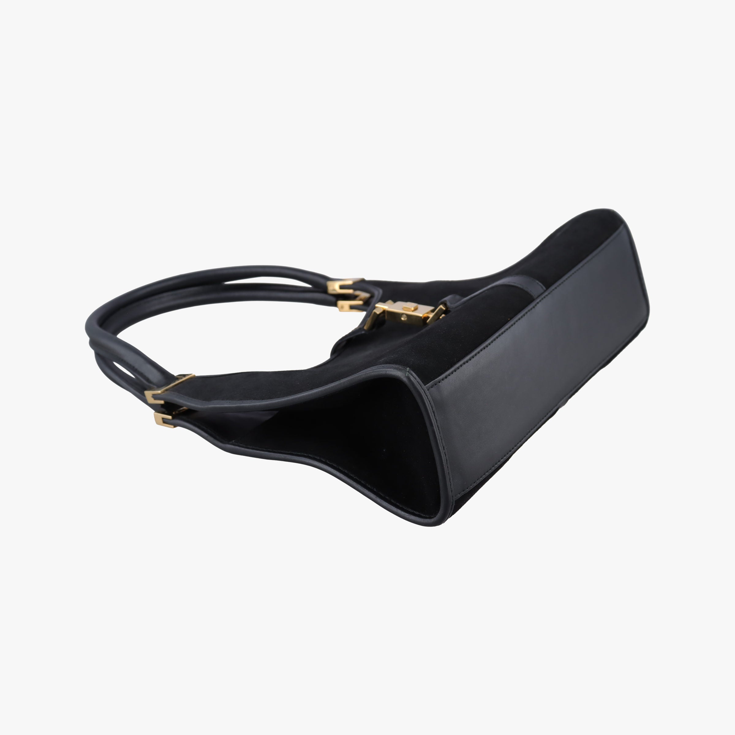 Jackie Black suede×leather 002106 ジャッキー ブラック レザー×スエード 002106 