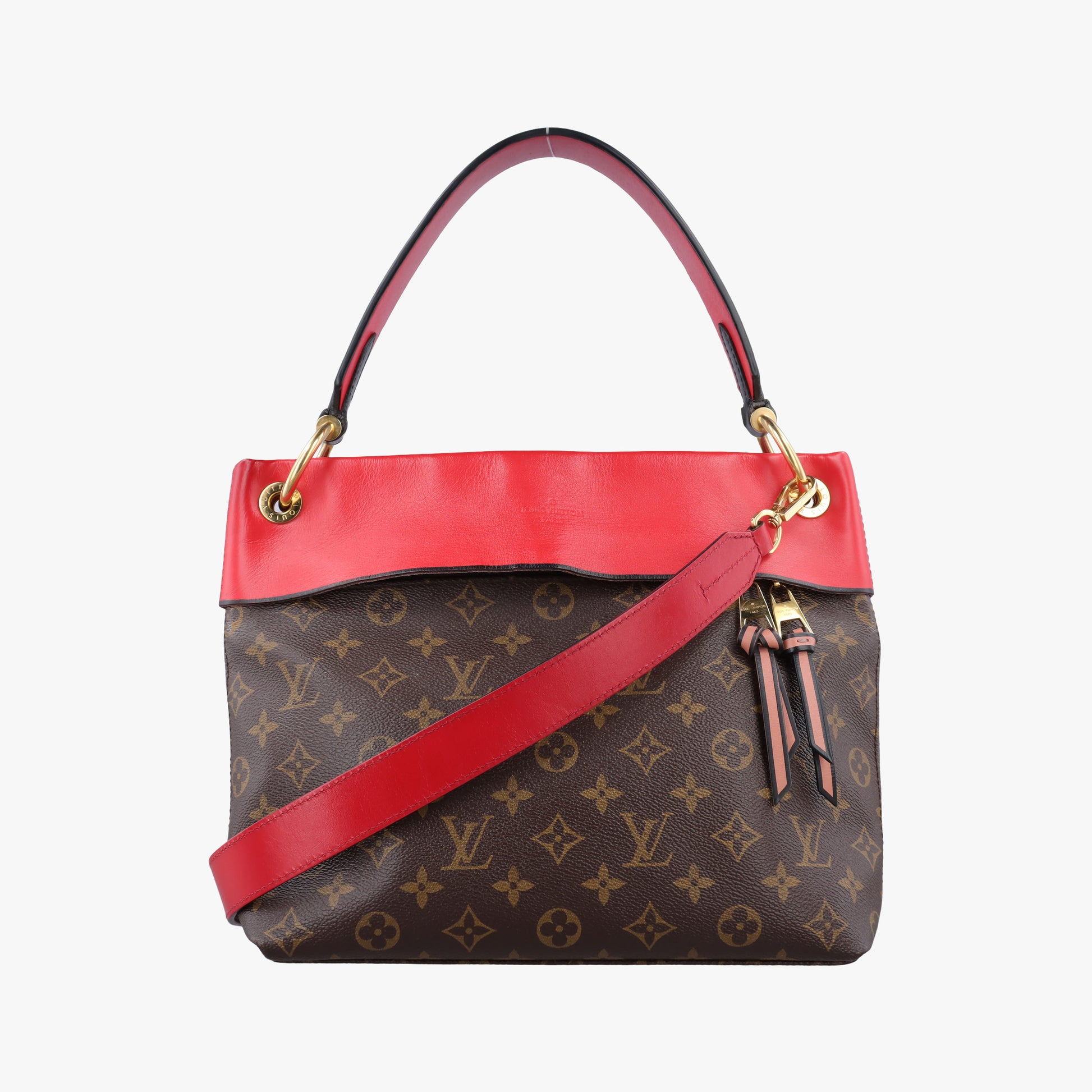 Tuileries Besace brown×Red Monogram Canvas×calf leather M43798 CA2168テュイルリーブザス モノグラム/ブラウン×レッド モノグラムキャンバス×カーフレザー M43798 CA2168