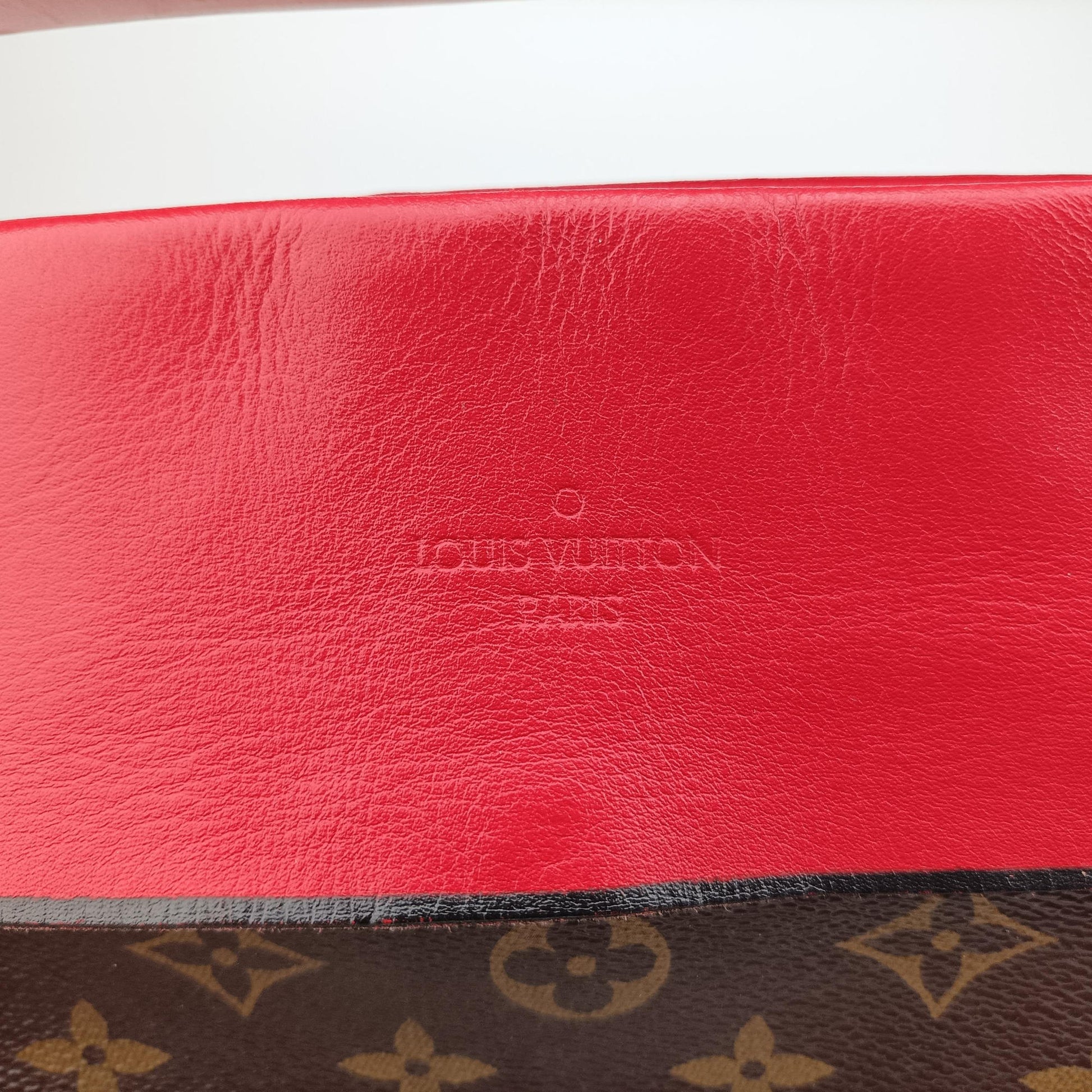 Tuileries Besace brown×Red Monogram Canvas×calf leather M43798 CA2168テュイルリーブザス モノグラム/ブラウン×レッド モノグラムキャンバス×カーフレザー M43798 CA2168