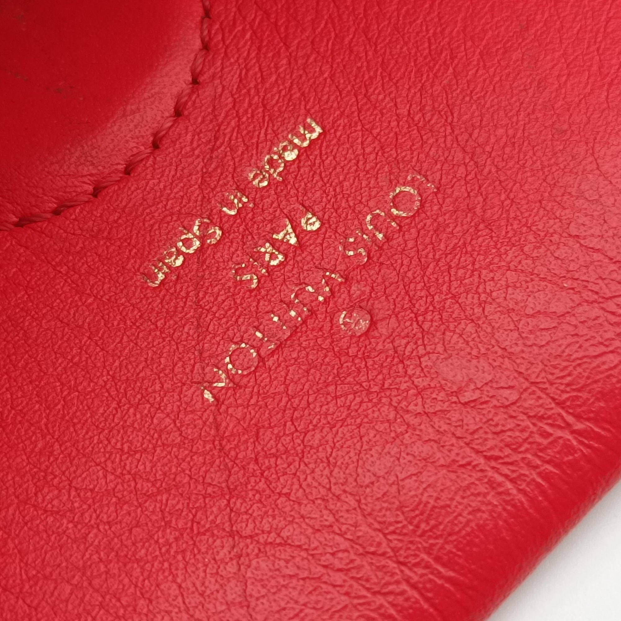 Tuileries Besace brown×Red Monogram Canvas×calf leather M43798 CA2168テュイルリーブザス モノグラム/ブラウン×レッド モノグラムキャンバス×カーフレザー M43798 CA2168