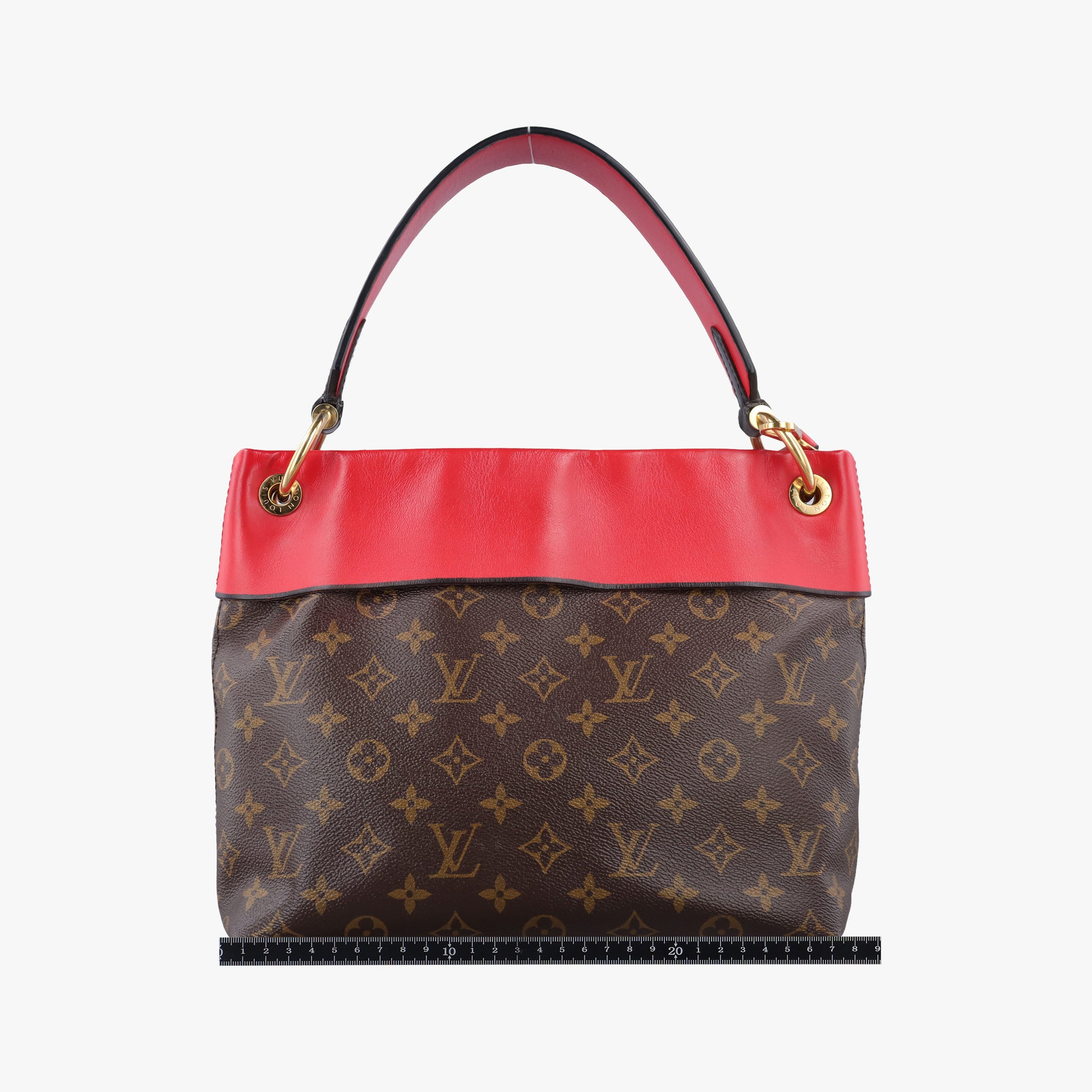 Tuileries Besace brown×Red Monogram Canvas×calf leather M43798 CA2168テュイルリーブザス モノグラム/ブラウン×レッド モノグラムキャンバス×カーフレザー M43798 CA2168