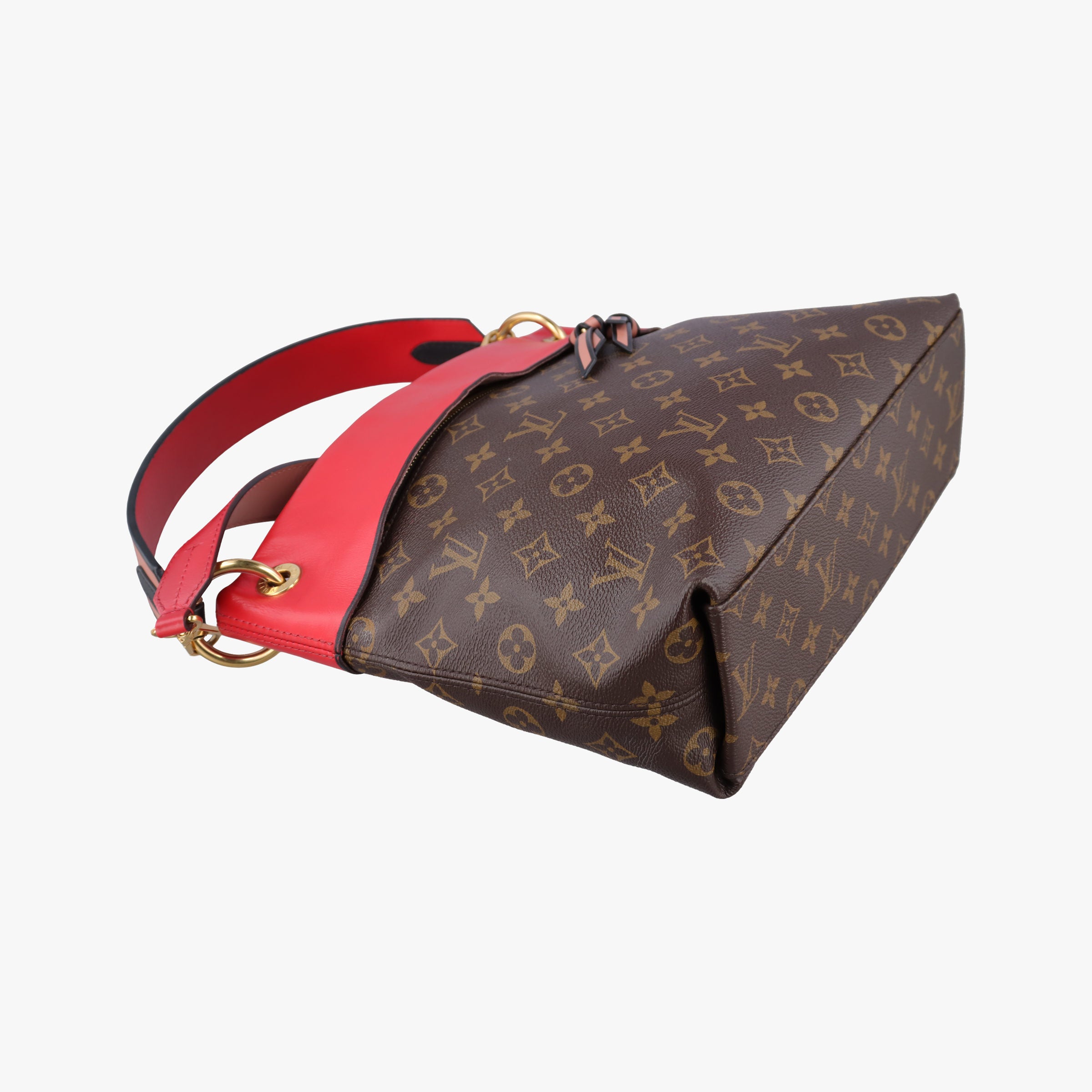 Tuileries Besace brown×Red Monogram Canvas×calf leather M43798 CA2168テュイルリーブザス モノグラム/ブラウン×レッド モノグラムキャンバス×カーフレザー M43798 CA2168