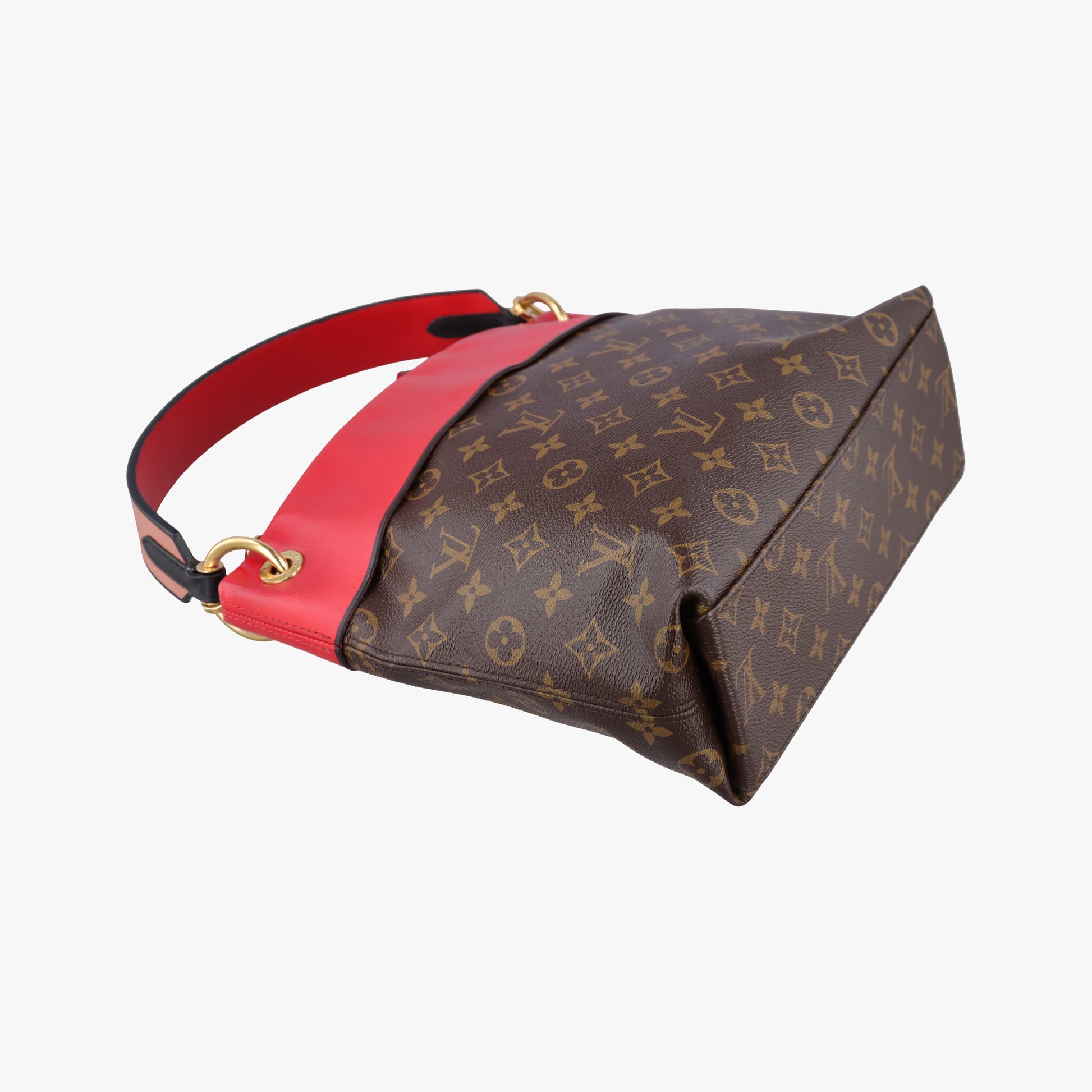 Tuileries Besace brown×Red Monogram Canvas×calf leather M43798 CA2168テュイルリーブザス モノグラム/ブラウン×レッド モノグラムキャンバス×カーフレザー M43798 CA2168