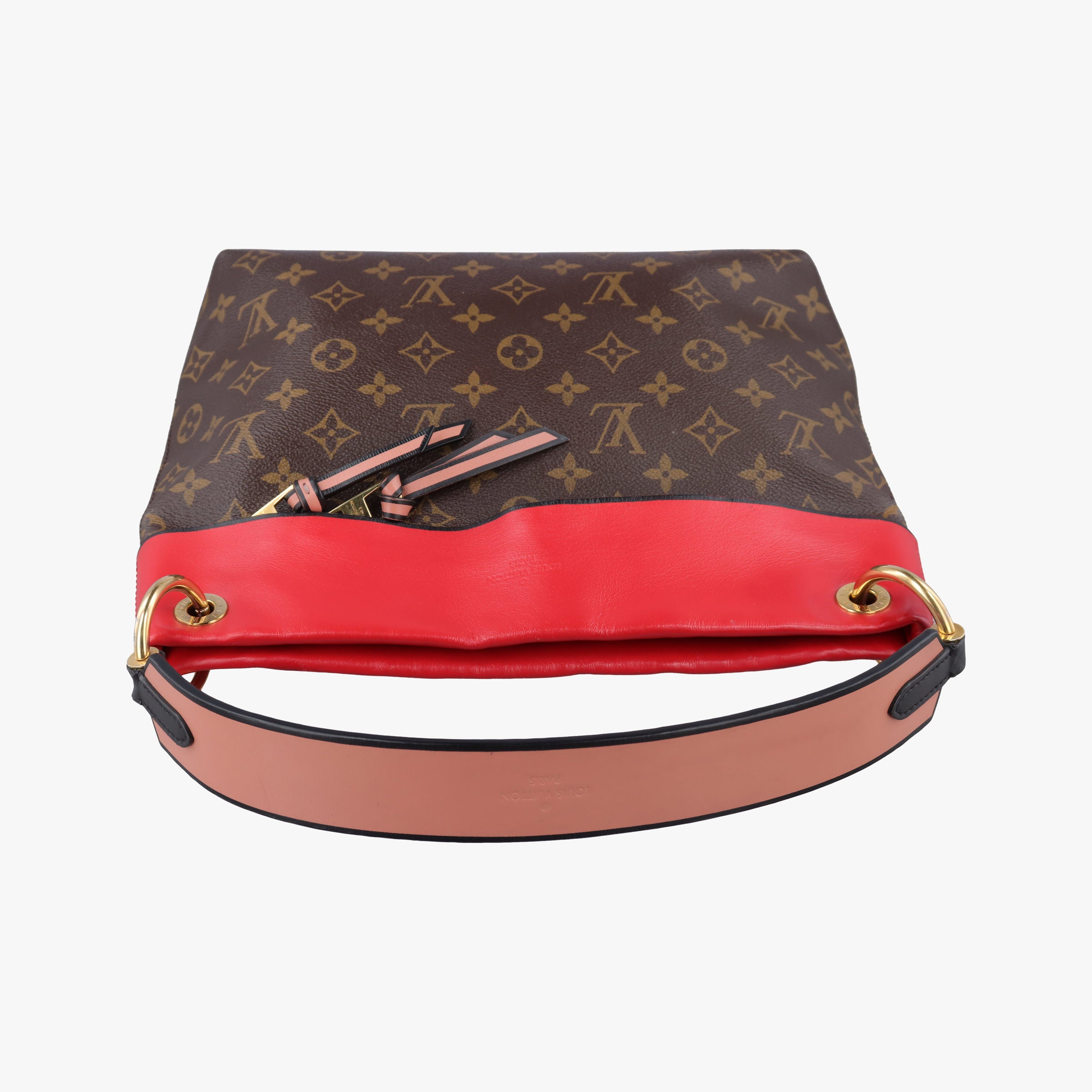 Tuileries Besace brown×Red Monogram Canvas×calf leather M43798 CA2168テュイルリーブザス モノグラム/ブラウン×レッド モノグラムキャンバス×カーフレザー M43798 CA2168