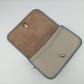 Ines Beige×blue Leather 061402イネス ベージュ×ブルー レザー 061402
