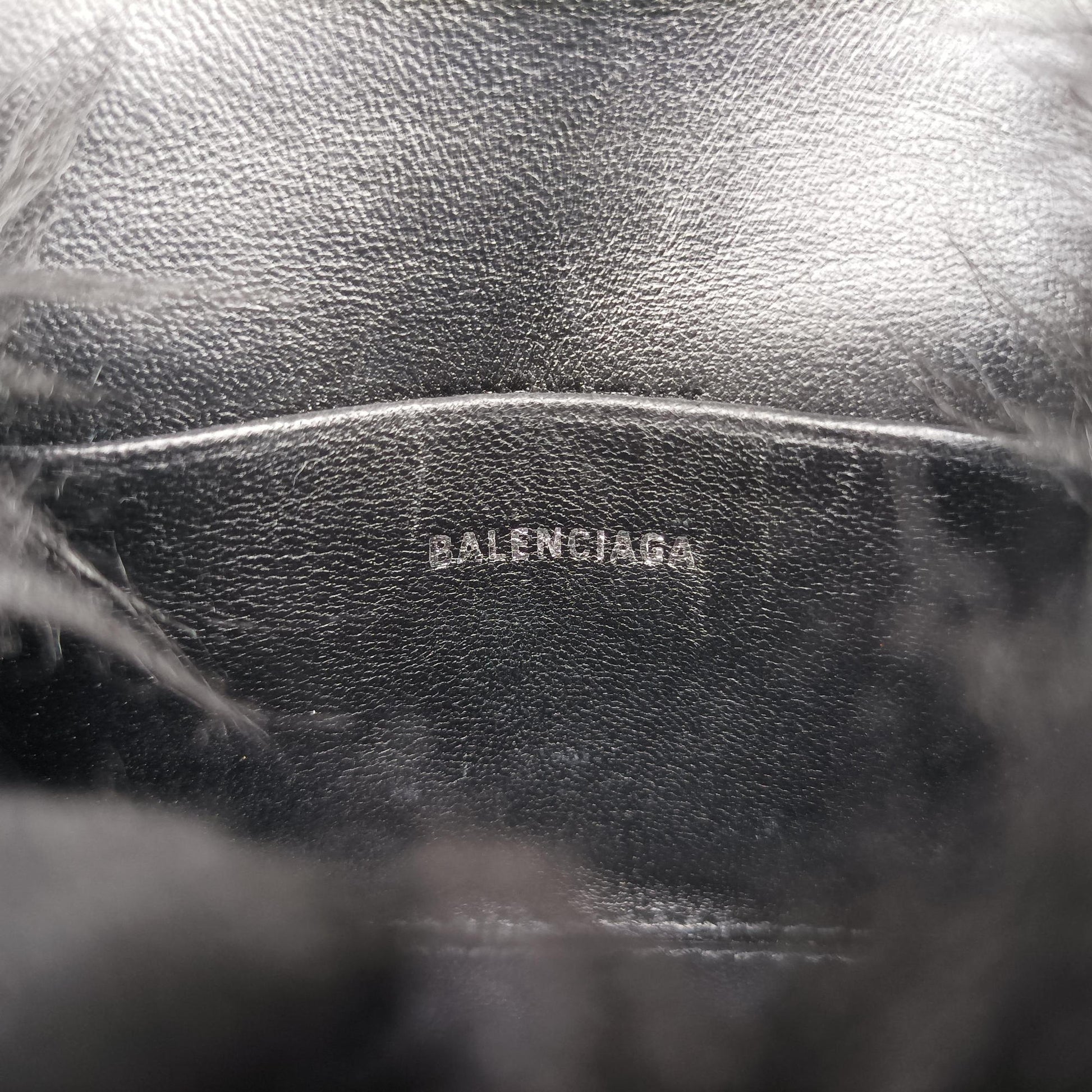 Hourglass Black Faux fur 676933.1000.S.1317アワーグラス ブラック フェイクファー 676933.1000.S.1317