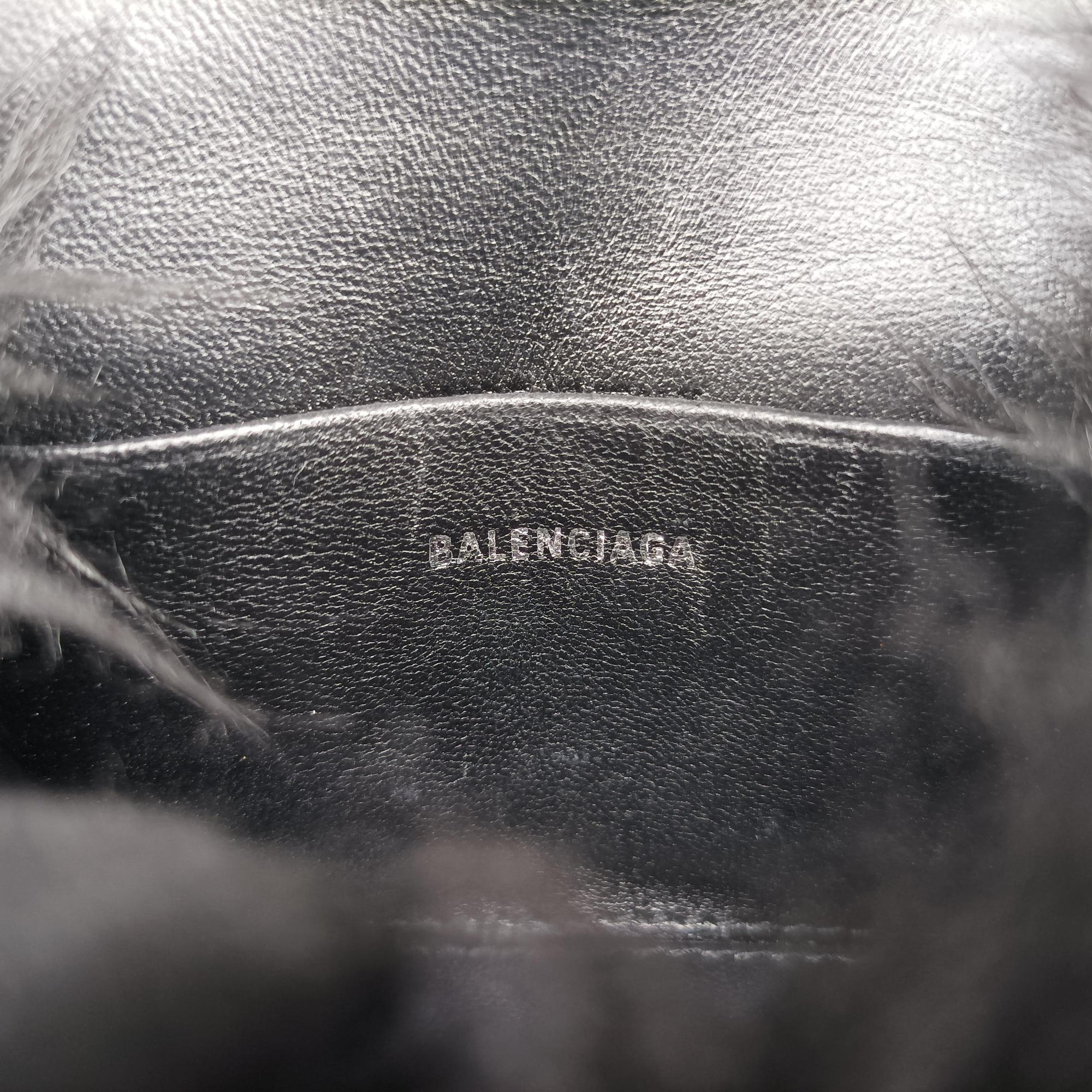 Hourglass Black Faux fur 676933.1000.S.1317アワーグラス ブラック フェイクファー 676933.1000.S.1317