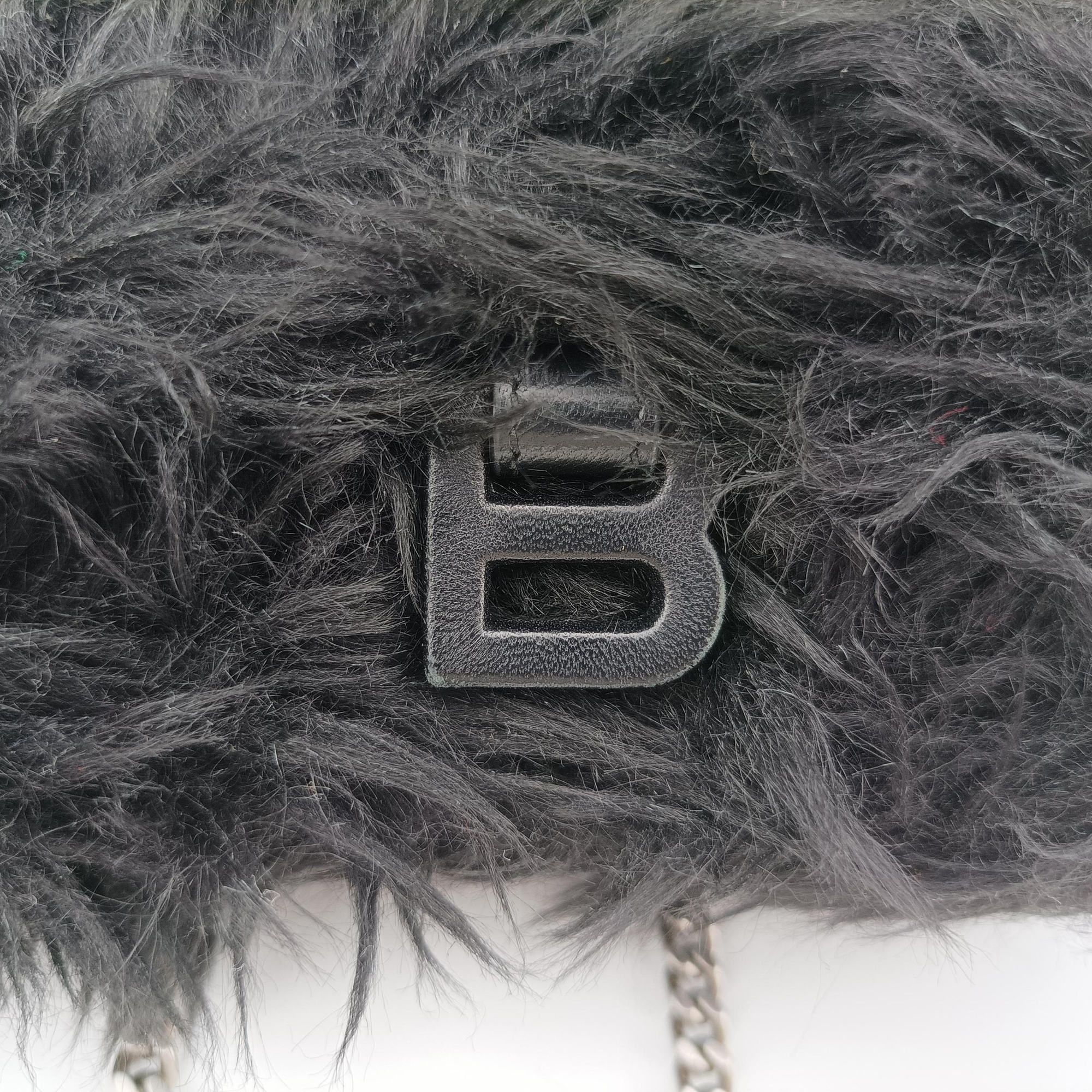 Hourglass Black Faux fur 676933.1000.S.1317アワーグラス ブラック フェイクファー 676933.1000.S.1317
