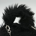 Hourglass Black Faux fur 676933.1000.S.1317アワーグラス ブラック フェイクファー 676933.1000.S.1317
