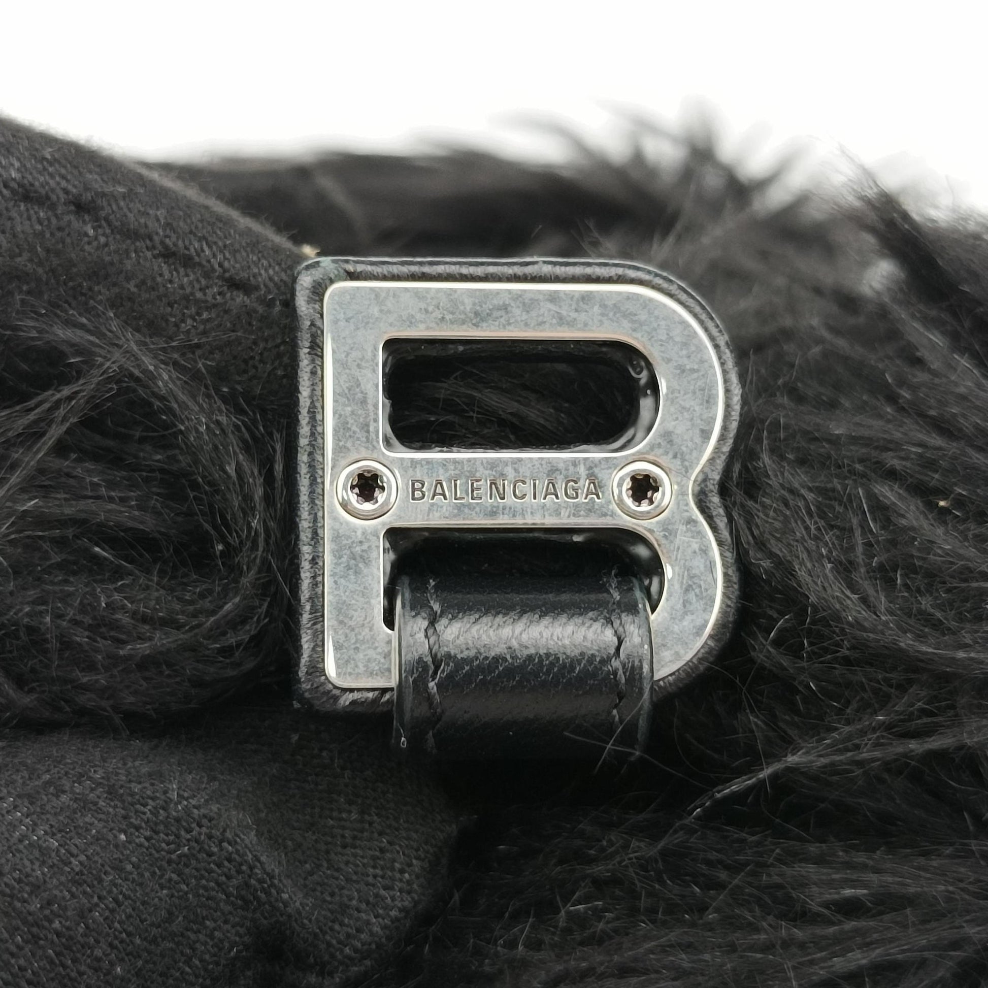 Hourglass Black Faux fur 676933.1000.S.1317アワーグラス ブラック フェイクファー 676933.1000.S.1317