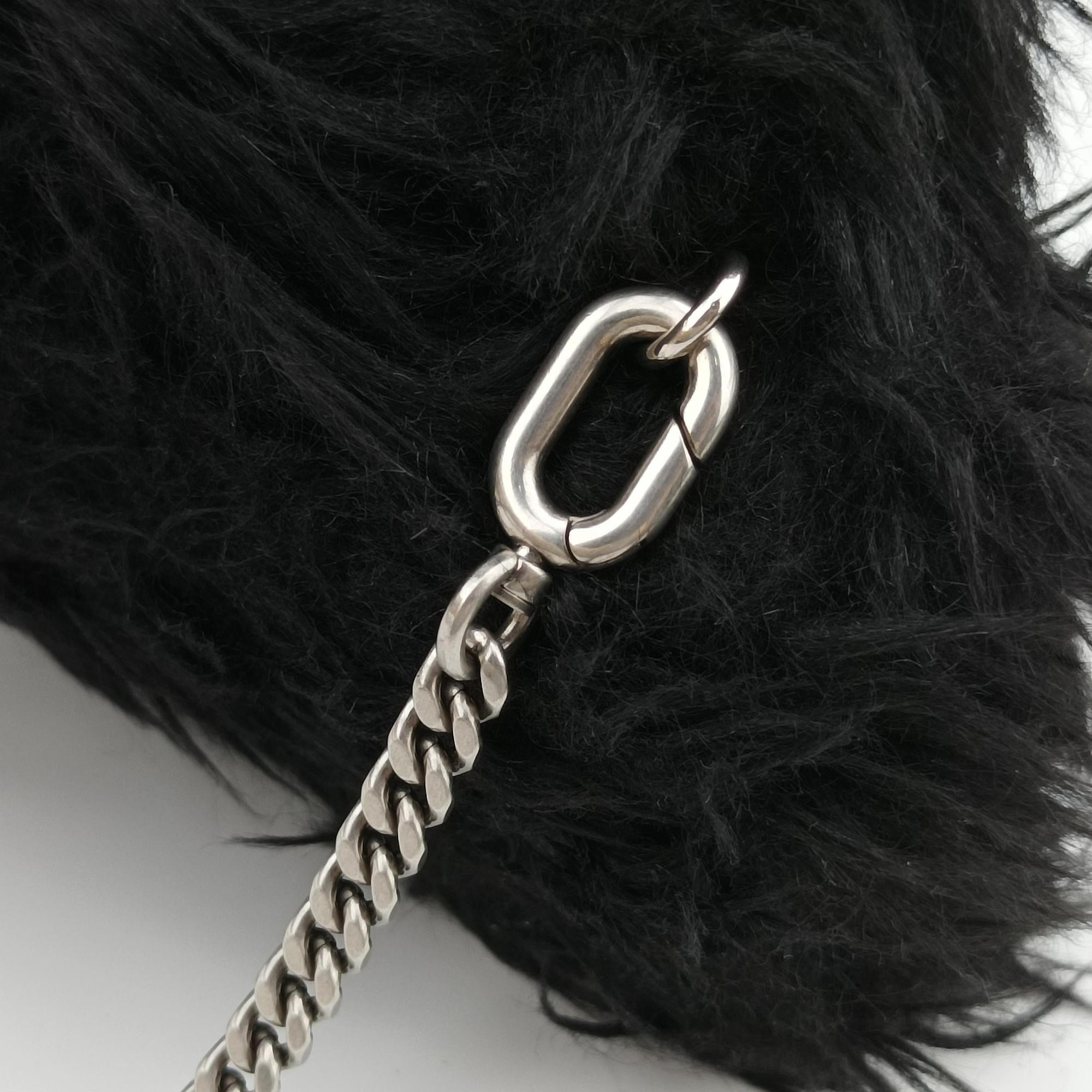 Hourglass Black Faux fur 676933.1000.S.1317アワーグラス ブラック フェイクファー 676933.1000.S.1317