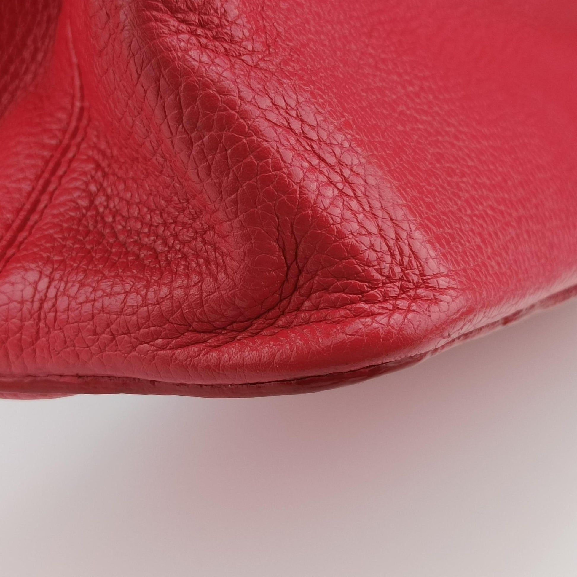 Capucines MM Ruby Taurillon Leather × Python N91899 MI0185カプシーヌ MM ルビー トリヨンレザー×パイソン N91899 MI0185