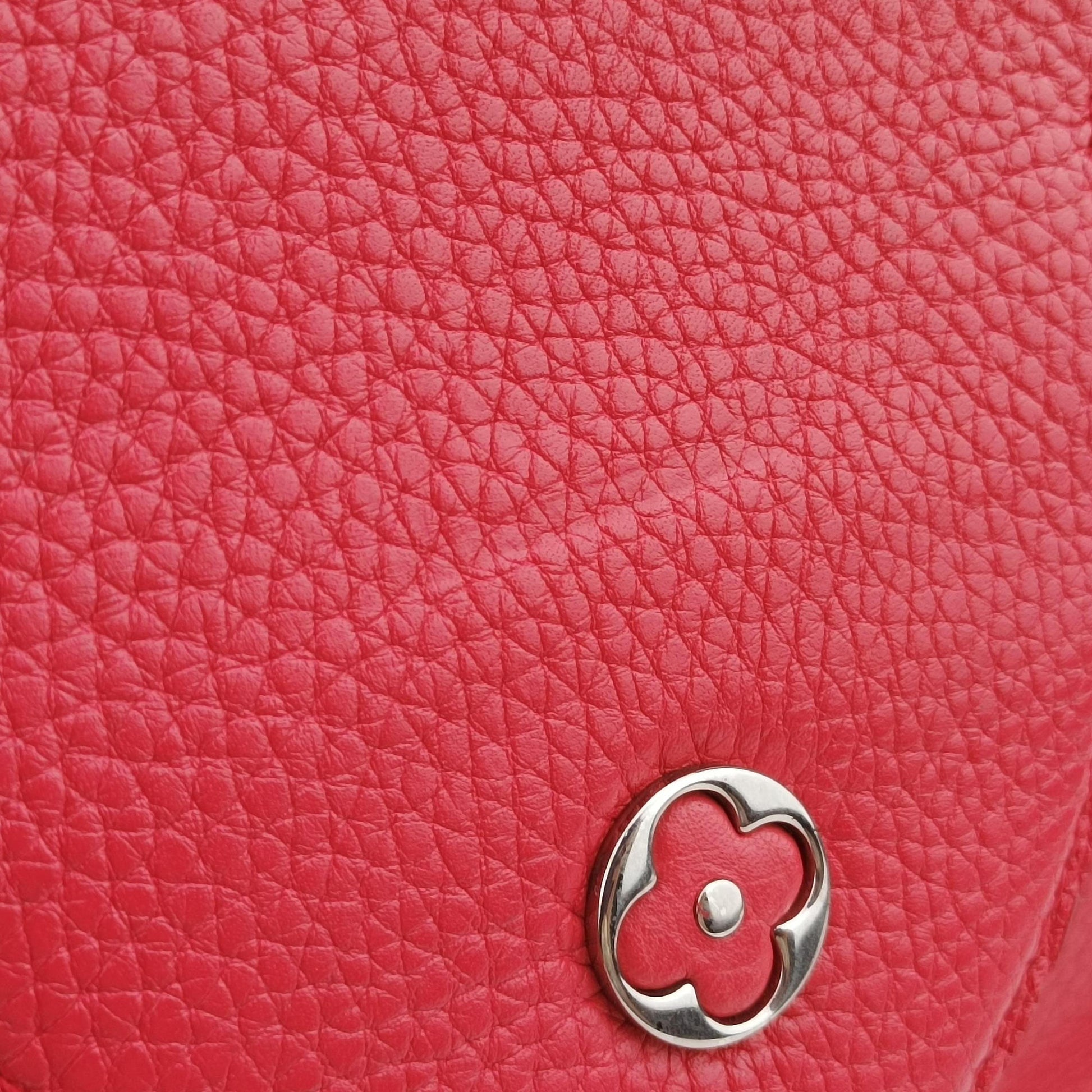 Capucines MM Ruby Taurillon Leather × Python N91899 MI0185カプシーヌ MM ルビー トリヨンレザー×パイソン N91899 MI0185