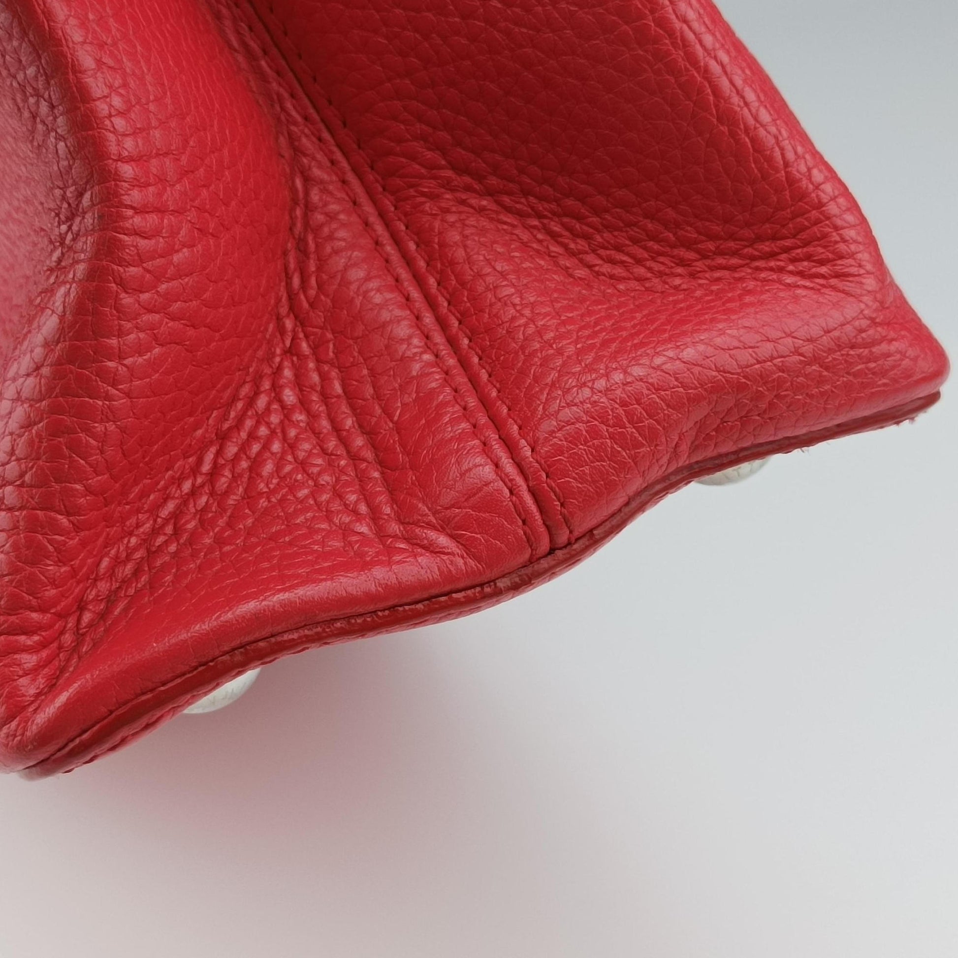 Capucines MM Ruby Taurillon Leather × Python N91899 MI0185カプシーヌ MM ルビー トリヨンレザー×パイソン N91899 MI0185