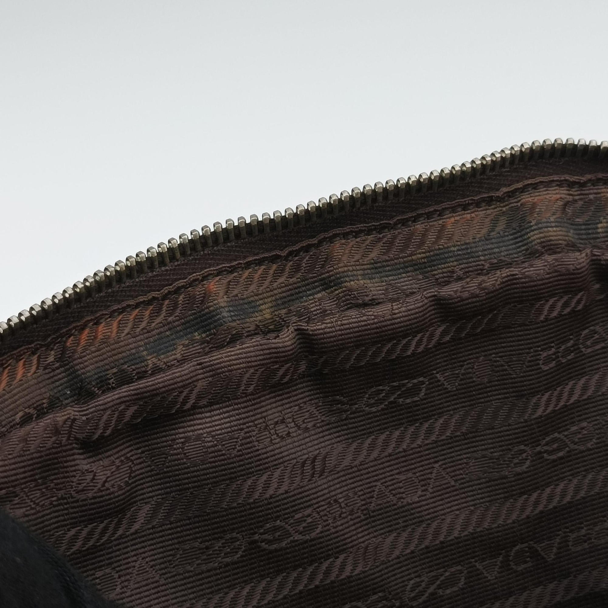 Triangle logo Red x green Nylon×Leather 22トライアングルロゴ レッド×グリーン ナイロン×レザー 22