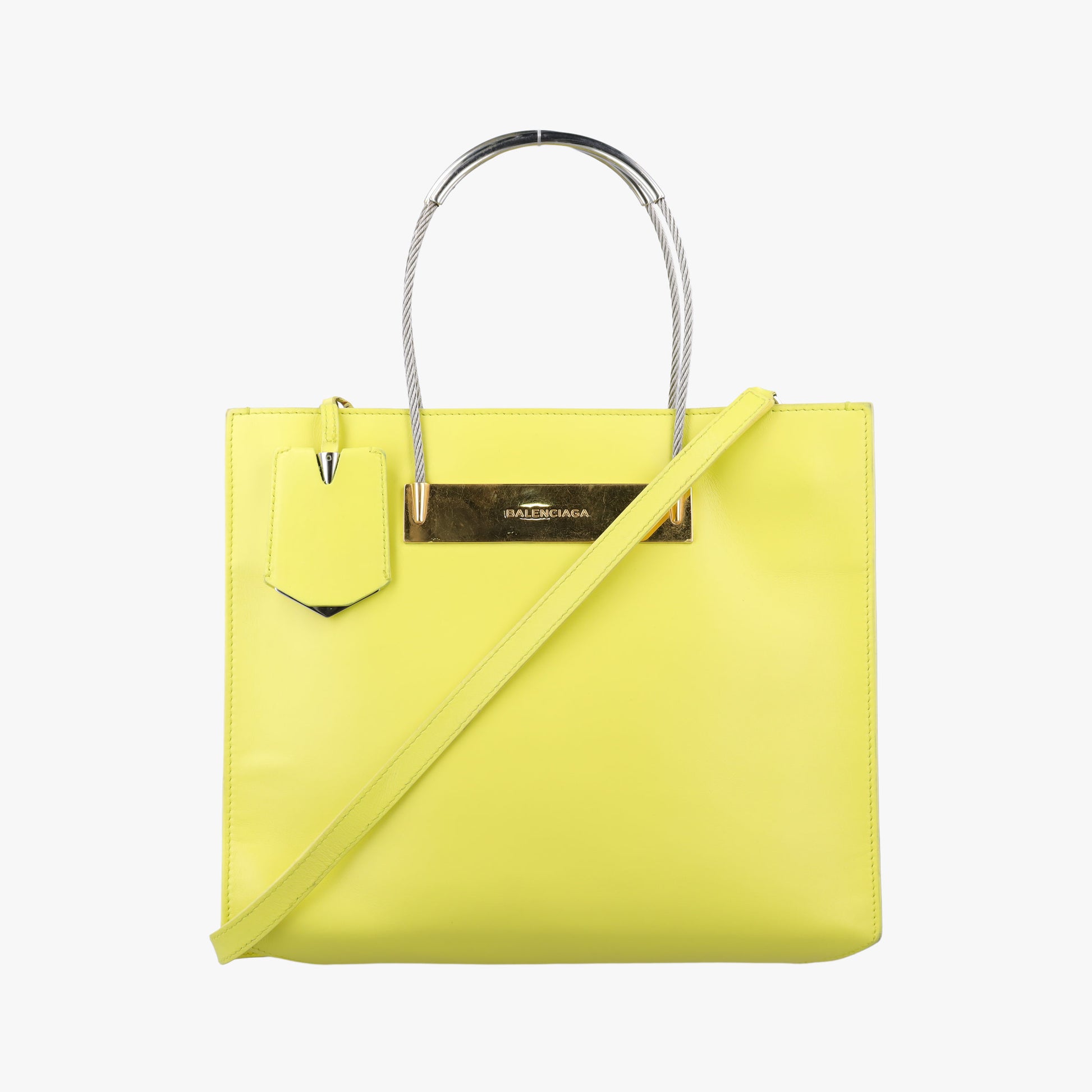 Cable Shopper Yellow Leather 371177.3510.F.002125ケーブル ショッパー イエロー レザー 371177.3510.F.002125