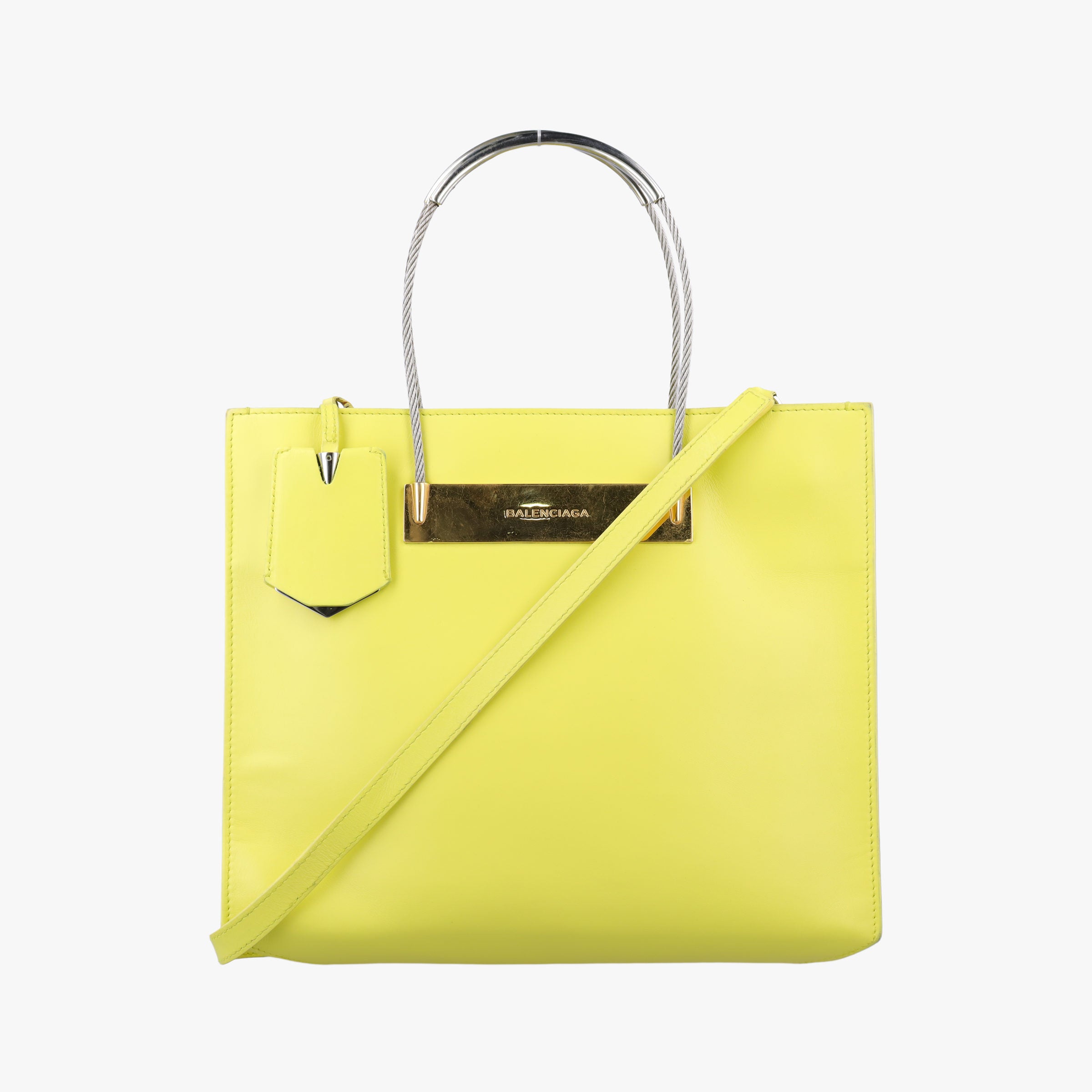 Cable Shopper Yellow Leather 371177.3510.F.002125ケーブル ショッパー イエロー レザー 371177.3510.F.002125