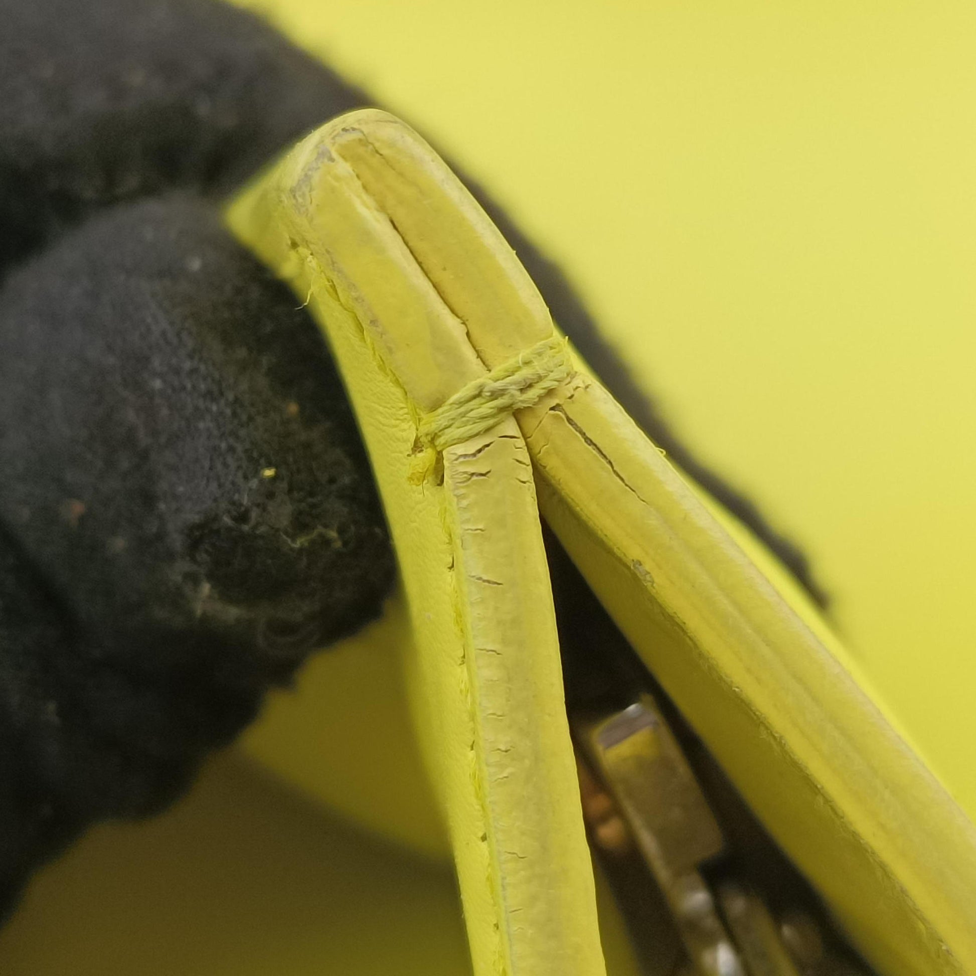Cable Shopper Yellow Leather 371177.3510.F.002125ケーブル ショッパー イエロー レザー 371177.3510.F.002125