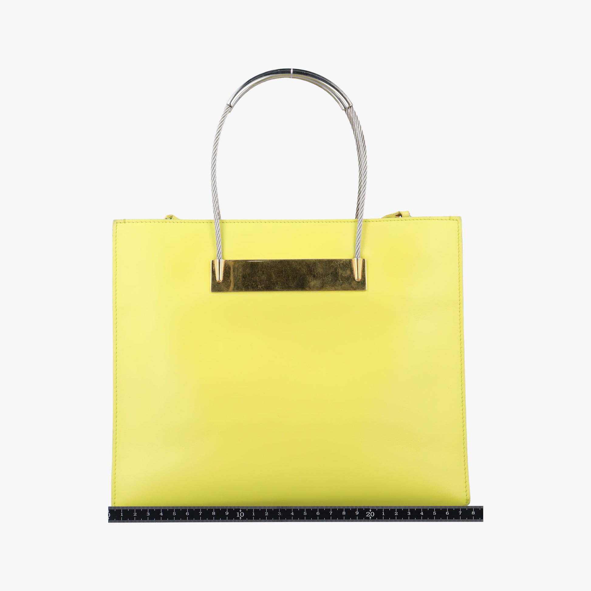 Cable Shopper Yellow Leather 371177.3510.F.002125ケーブル ショッパー イエロー レザー 371177.3510.F.002125