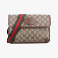 NEO VINTAGE GG Supreme beige×Brown PVC coated canvas×Leather 493930 H027225080ネオ ヴィンテージ GGスプリーム ベージュ×ブラウン PVCコーティングキャンバス×レザー 493930 H027225080