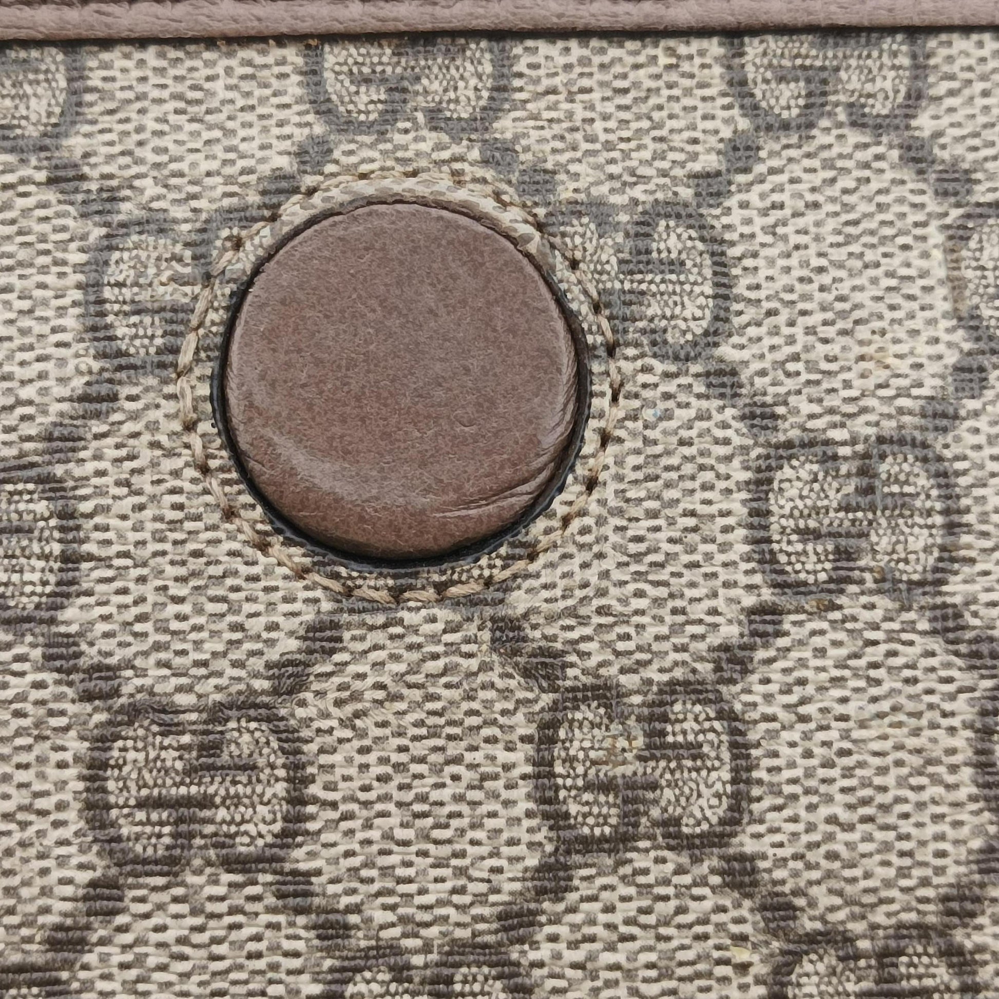 NEO VINTAGE GG Supreme beige×Brown PVC coated canvas×Leather 493930 H027225080ネオ ヴィンテージ GGスプリーム ベージュ×ブラウン PVCコーティングキャンバス×レザー 493930 H027225080